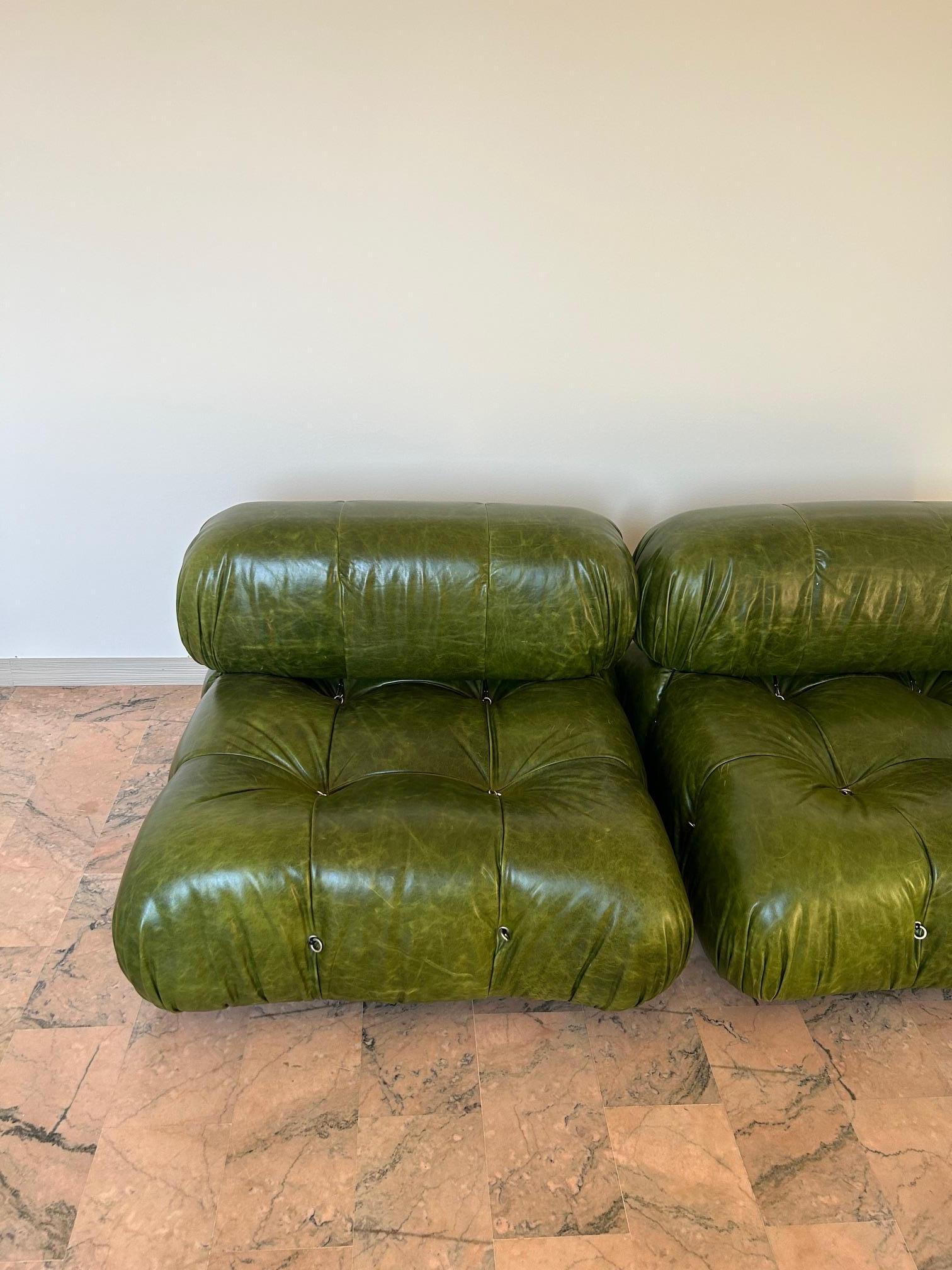 Mario Bellini Camaleonda 2 Elemente Sofa für B&B, Italien, 1970er Jahre (Moderne der Mitte des Jahrhunderts) im Angebot