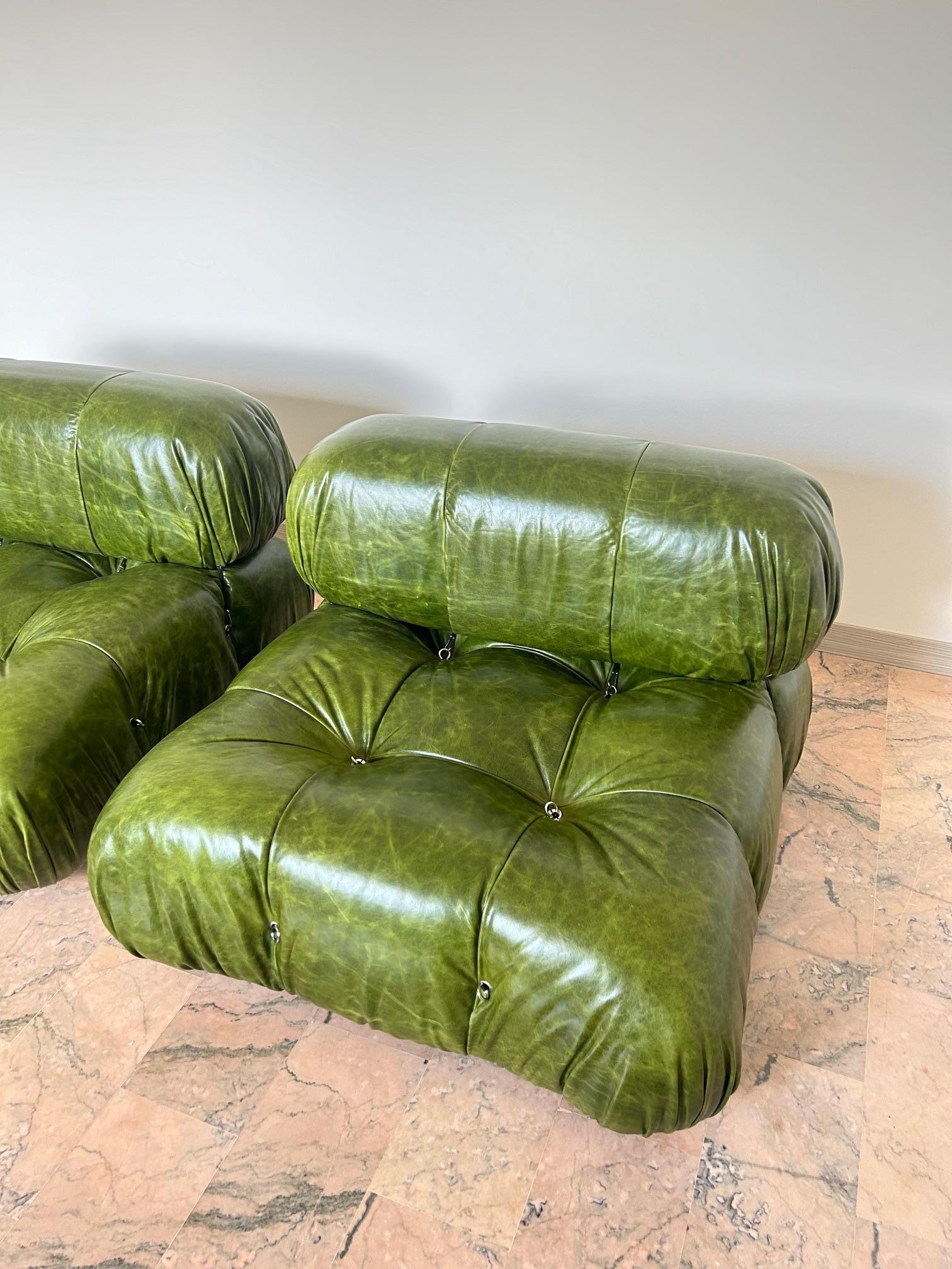 Mario Bellini Camaleonda Sofá de 2 elementos para B&B, Italia, 1970s en Bueno estado para la venta en Padova, IT