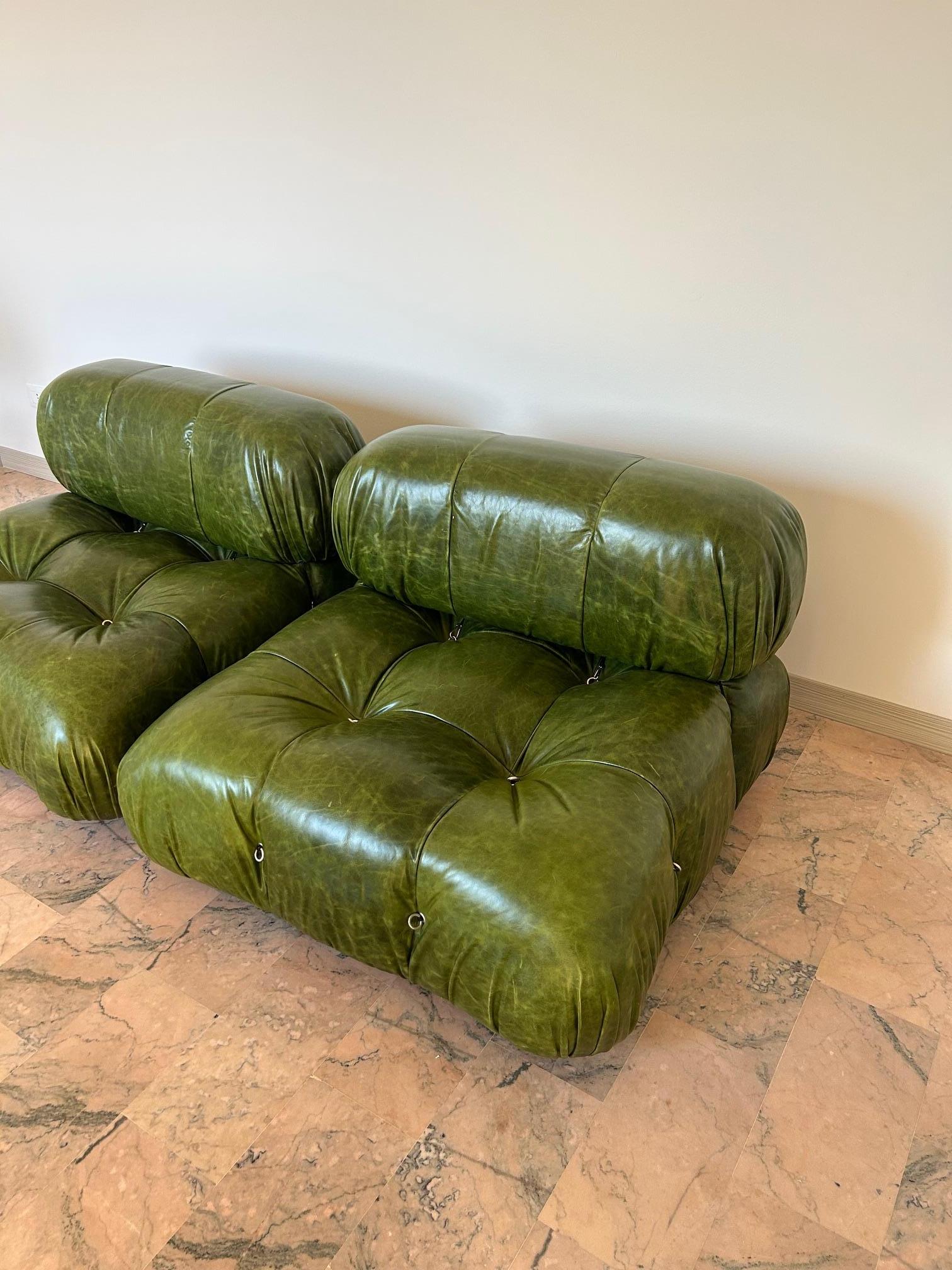 Mario Bellini Camaleonda 2 Elemente Sofa für B&B, Italien, 1970er Jahre (Italian) im Angebot