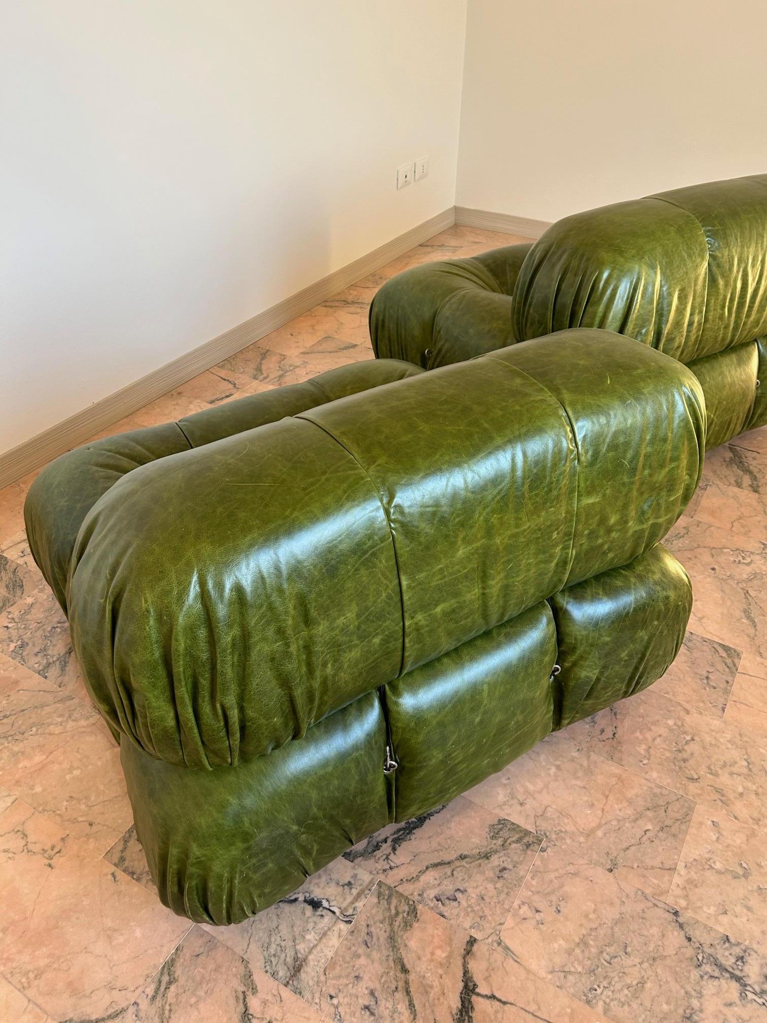 Mario Bellini Camaleonda 2 Elemente Sofa für B&B, Italien, 1970er Jahre im Angebot 1