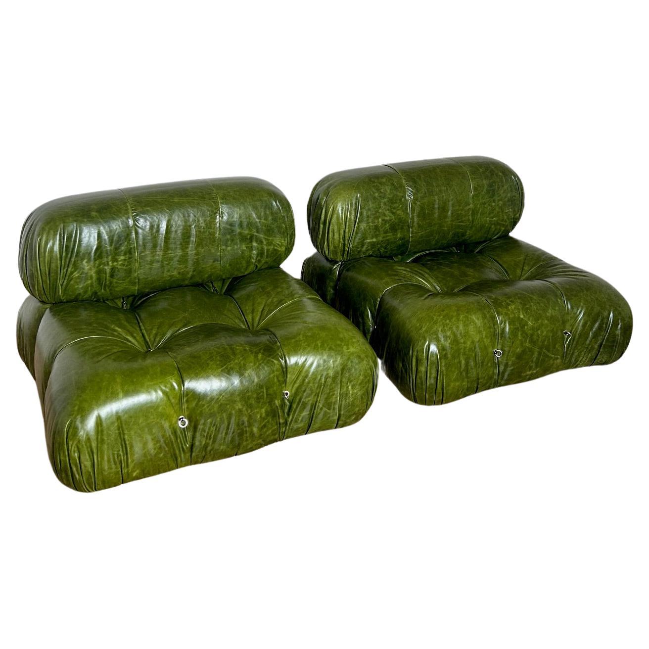 Mario Bellini Camaleonda 2 elements sofa for B&B, Italy, 1970s