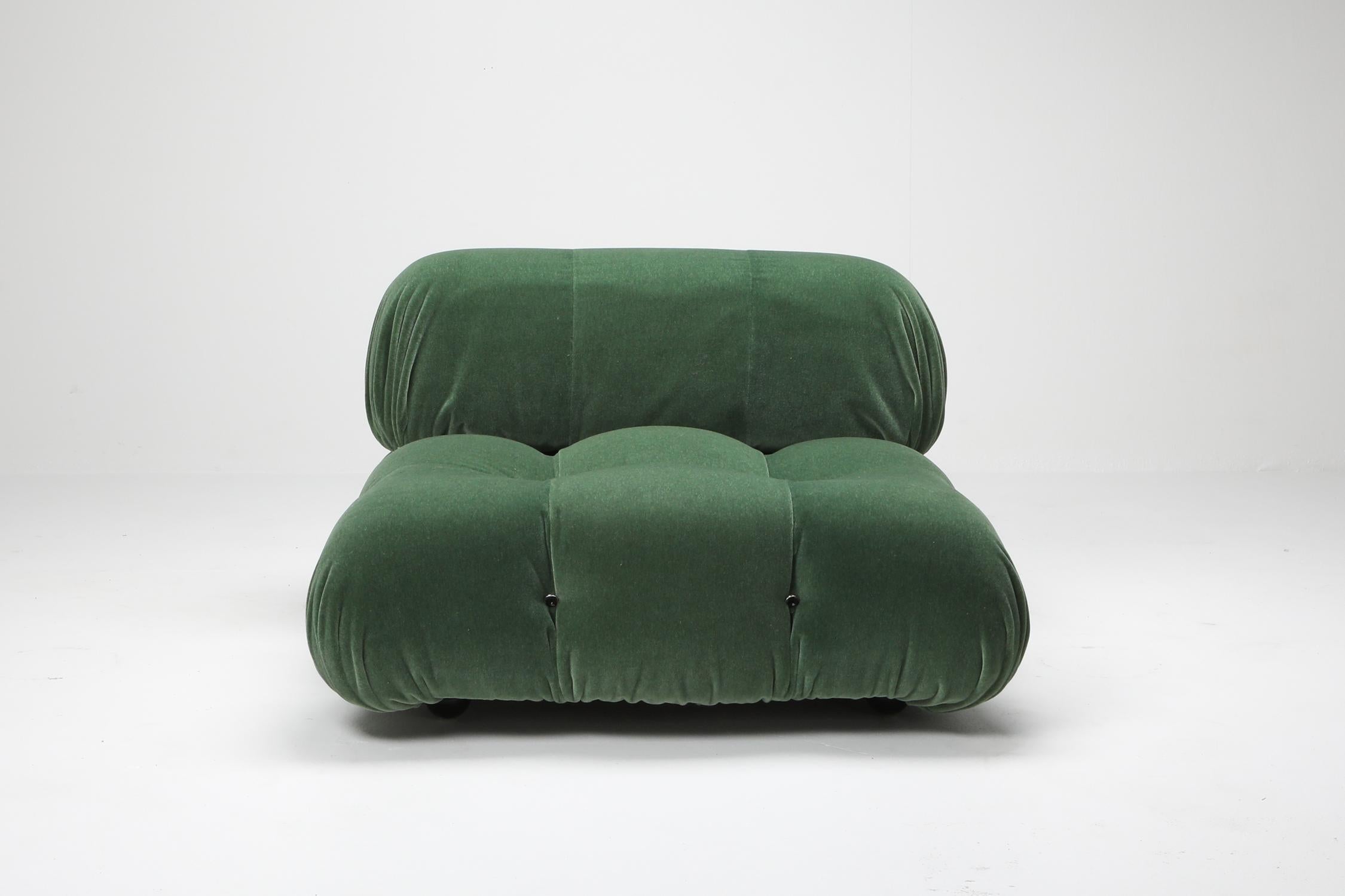 Mario Bellini Camaleonda Loungesessel aus Mohairwolle von Pierre Frey, italienisches Design (Europäisch) im Angebot