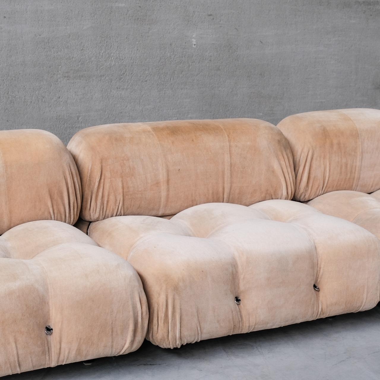 Modulares Sofa „Camaleonda“ von Mario Bellini aus der Mitte des Jahrhunderts, B Italia im Angebot 4