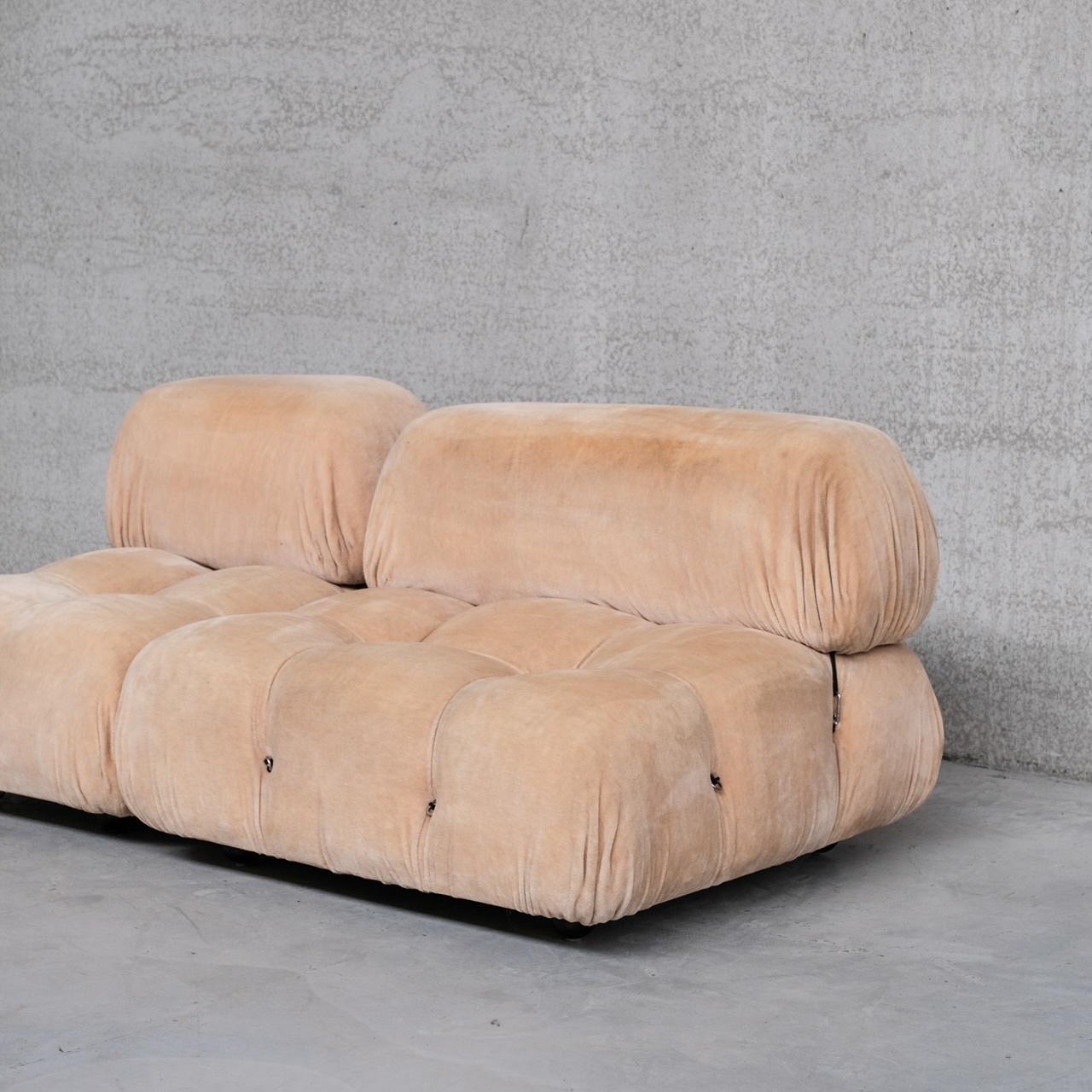 Modulares Sofa „Camaleonda“ von Mario Bellini aus der Mitte des Jahrhunderts, B Italia im Angebot 5