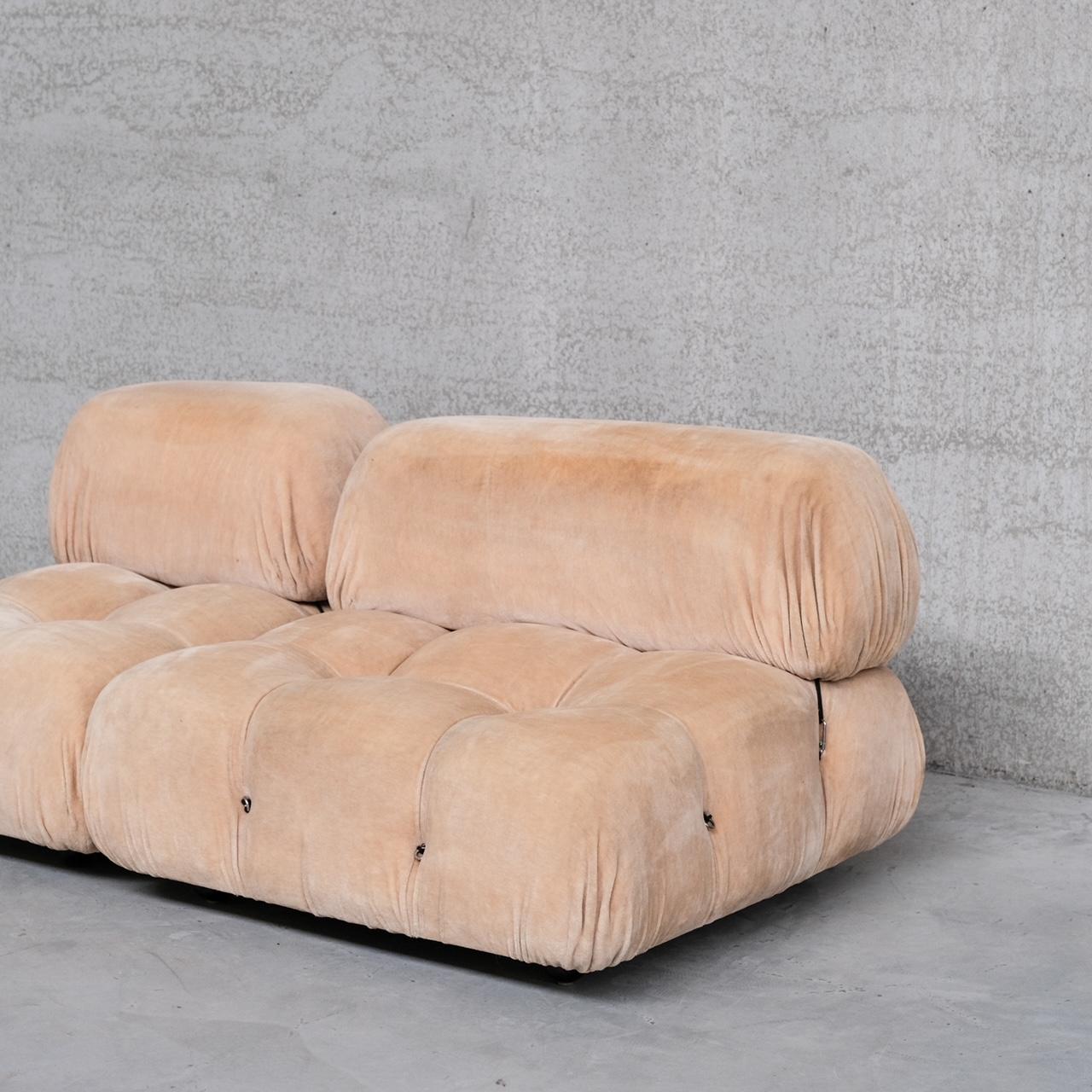 Italian Mario Bellini 'Camaleonda' Mid-Century Modular Sofa B&B Italia For Sale