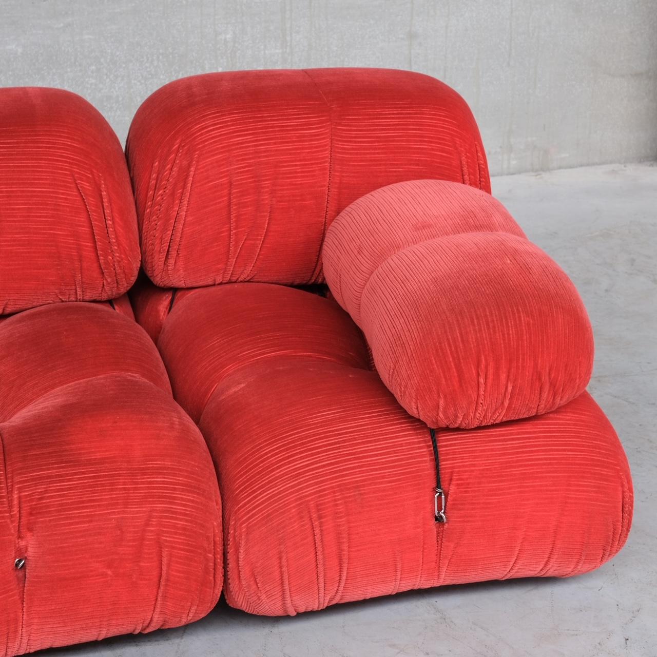 Mario Bellini 'Camaleonda' Mid-Century Original Sofa In Good Condition In London, GB