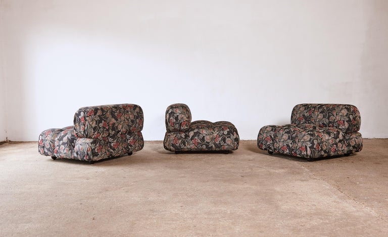 Late 20th Century Mario Bellini 'Camaleonda' Modular Sofa, 2 elements, B&B Italia, 1970s For Sale