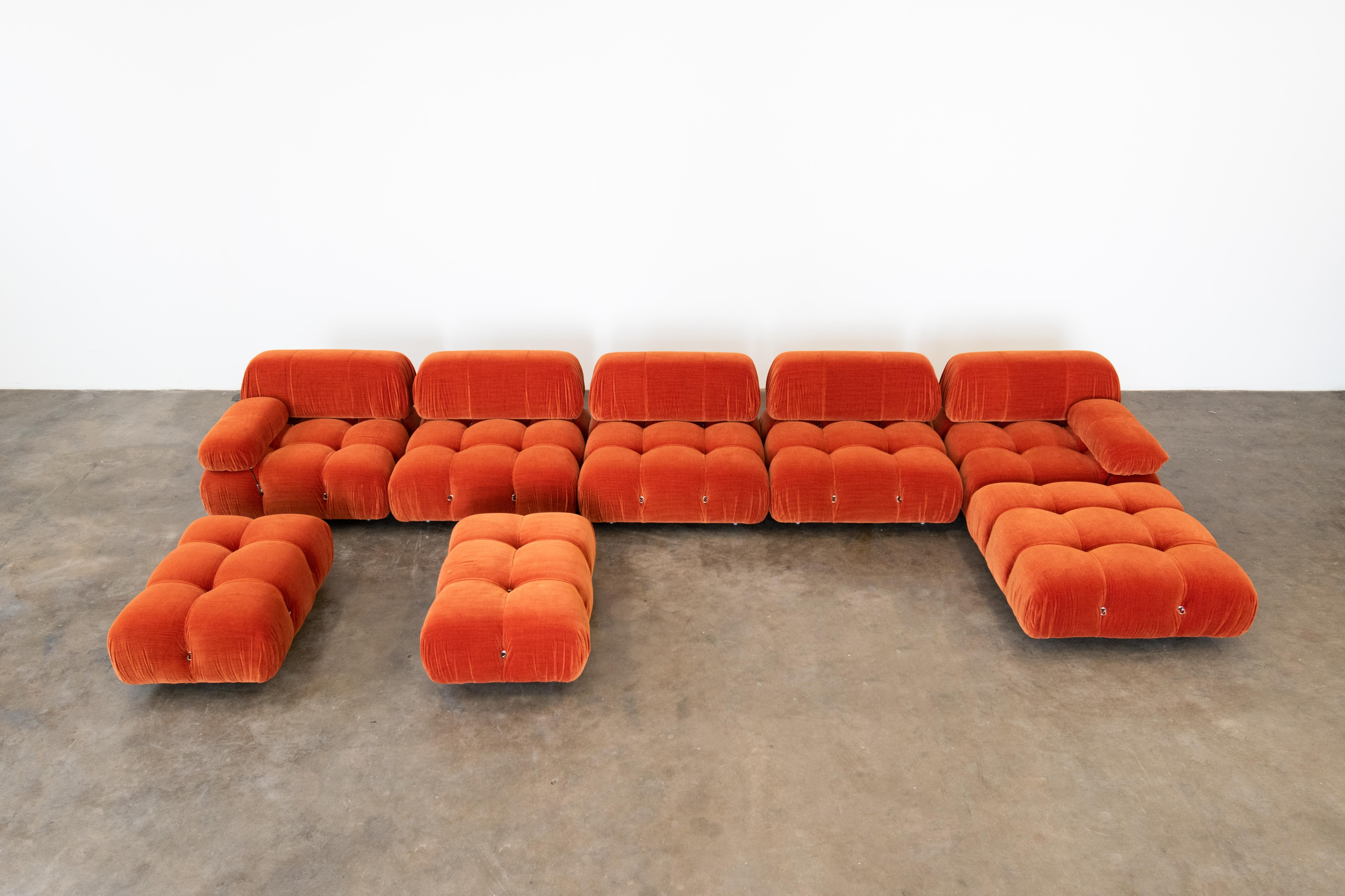 Mario Bellini, Camaleonda Modular Sofa, C&B, 1970s Mid-Century Modern For Sale 2