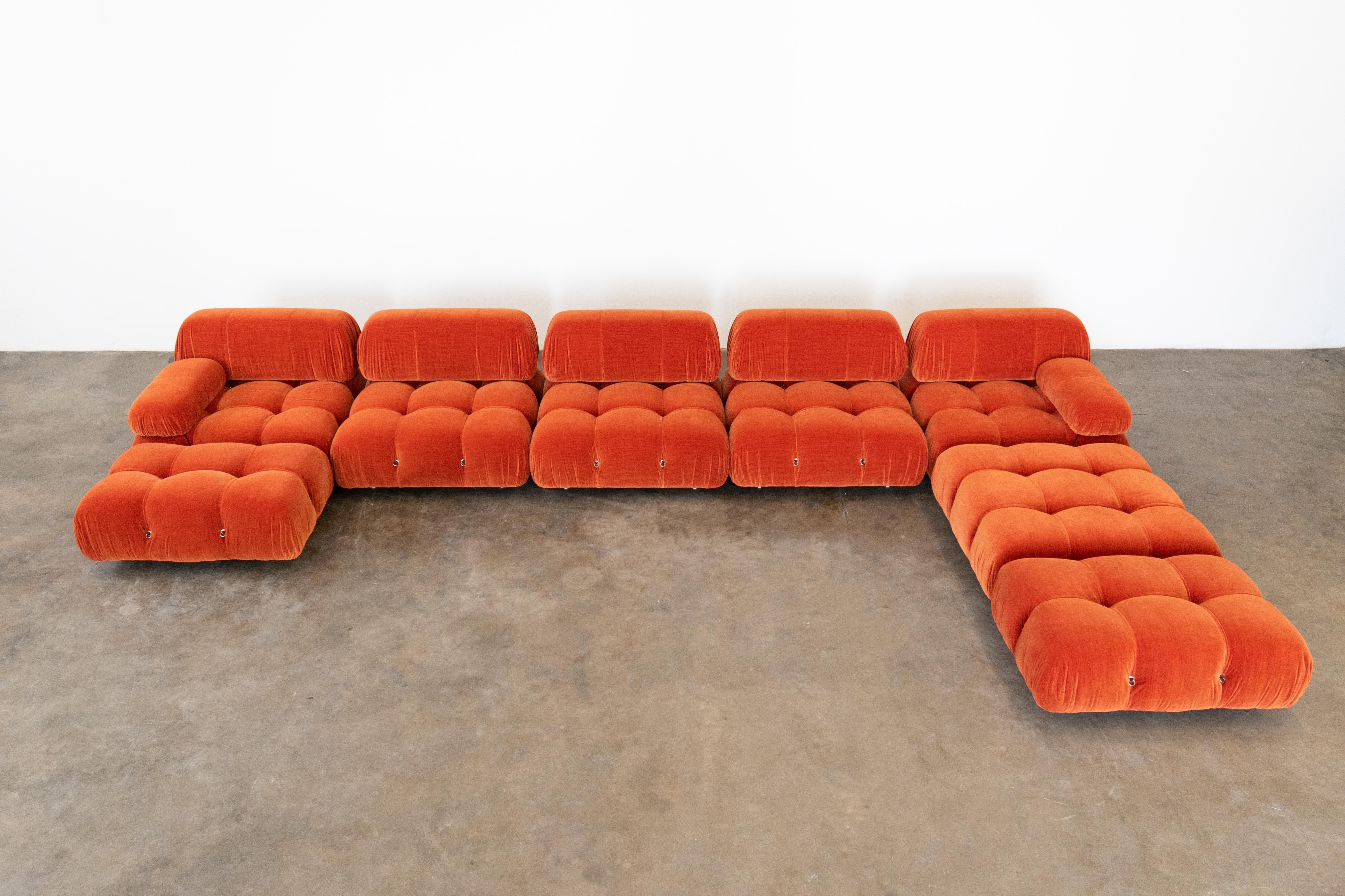 Mario Bellini, Camaleonda Modular Sofa, C&B, 1970s Mid-Century Modern For Sale 3