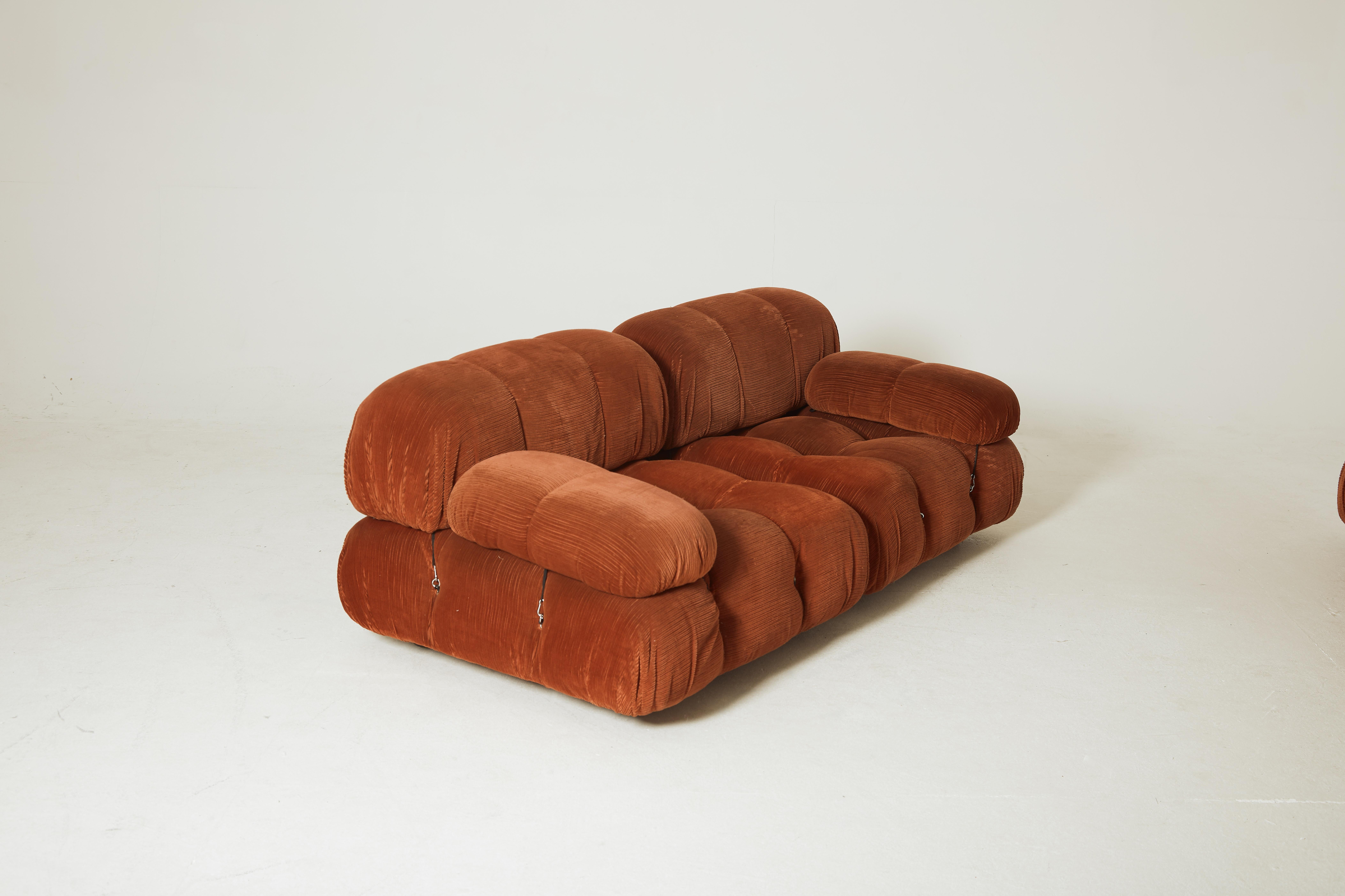 Fabric Mario Bellini 'Camaleonda' Modular Sofa, C&B Italia, 1970s, for Reupholstery