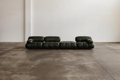 Mario Bellini “Camaleonda” Sofa for B&B Italia, Dark Green, 1970, Set of 4