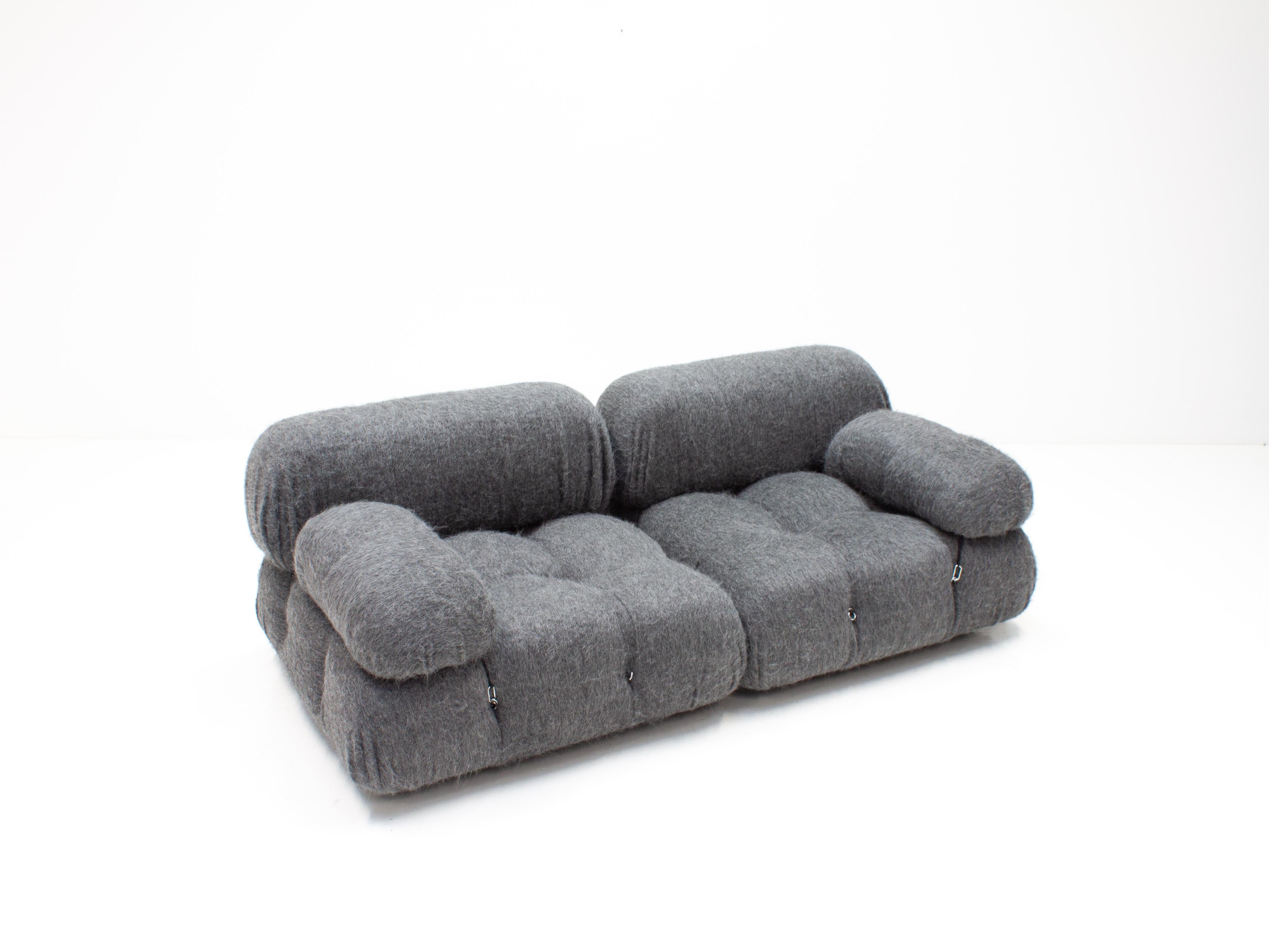 Wool Mario Bellini 'Camaleonda' Modular Sofa for B&B Italia, 1970s