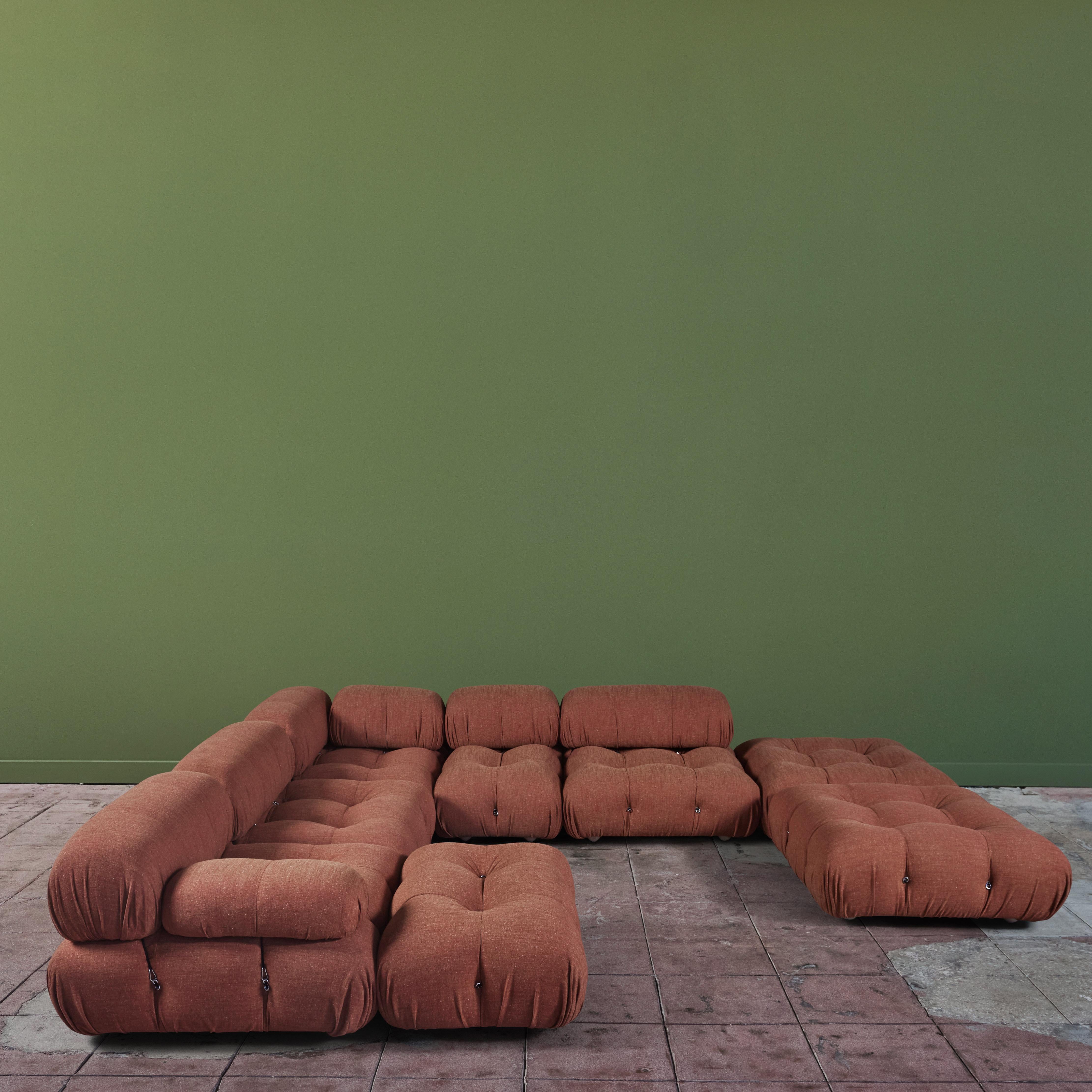 Linen Mario Bellini Camaleonda Modular Sofa for B&B Italia For Sale