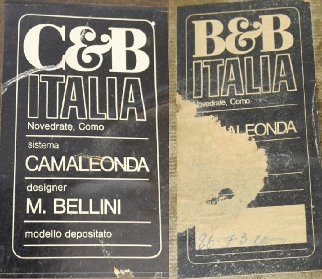 Late 20th Century Mario Bellini Camaleonda Modular Sofa