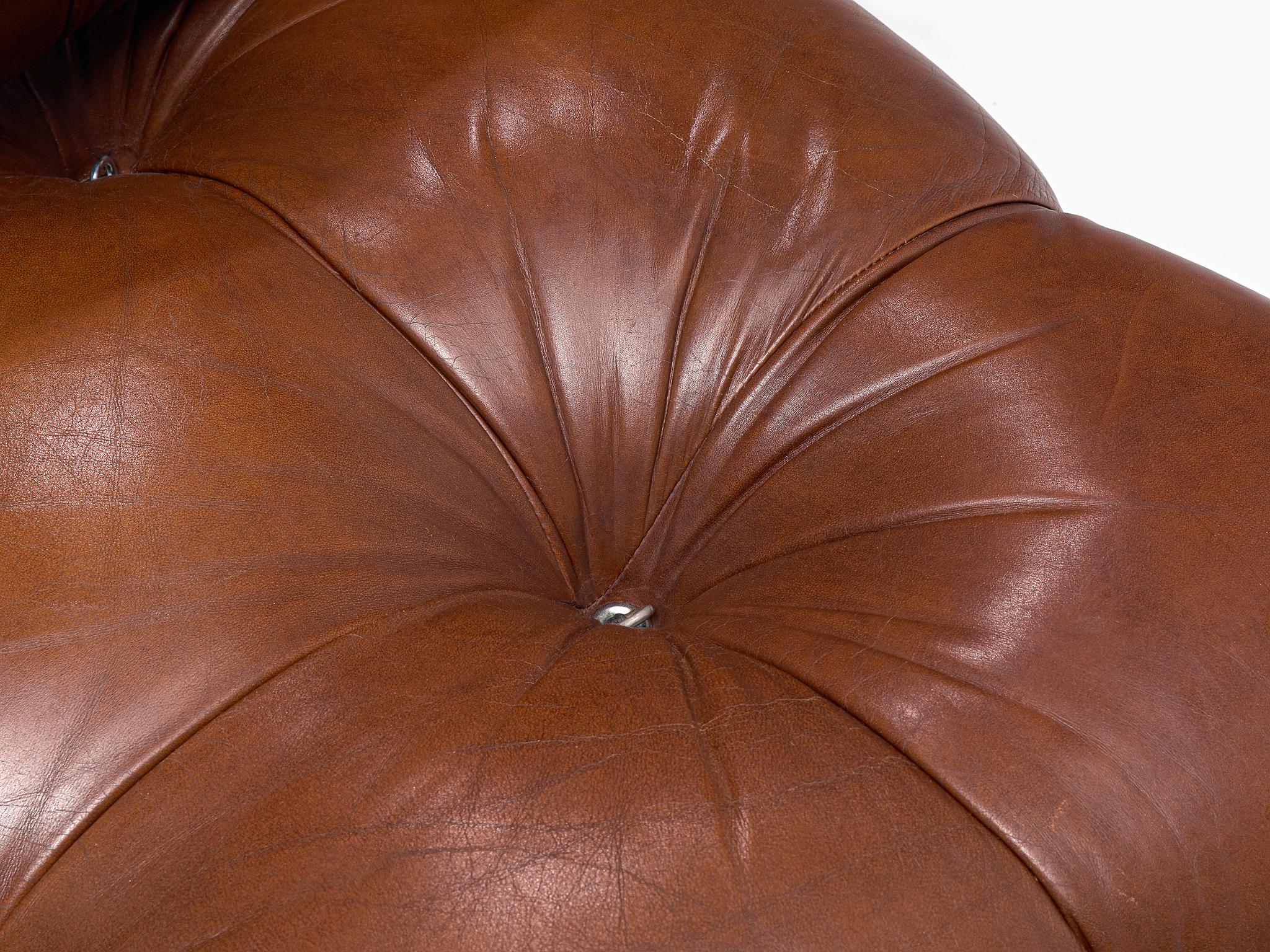 Mario Bellini 'Camaleonda' Modular Sofa in Original Leather 2