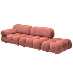 Mario Bellini Camaleonda Modular Sofa in Original Rose Fabric