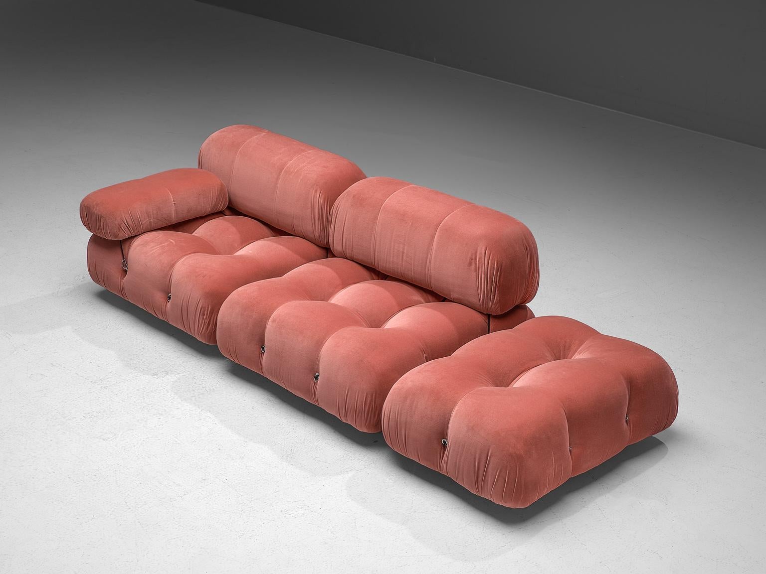 mario bellini pink sofa