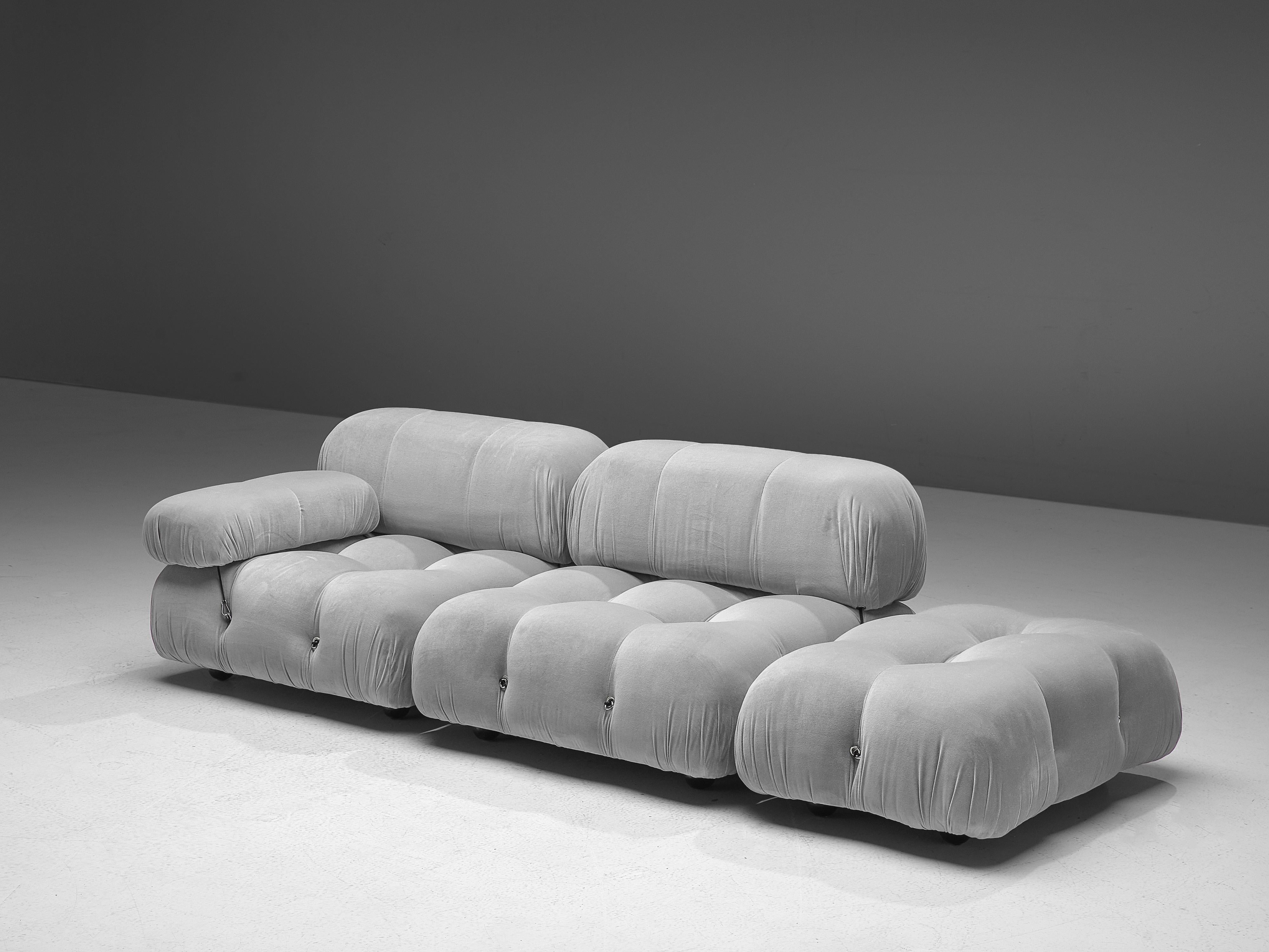 Mario Bellini 'Camaleonda' Modular Sofa in Soft Pink Fabric Upholstery 1