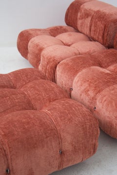 Mario Bellini Camaleonda Pink Modular Sofa for C&B Italia