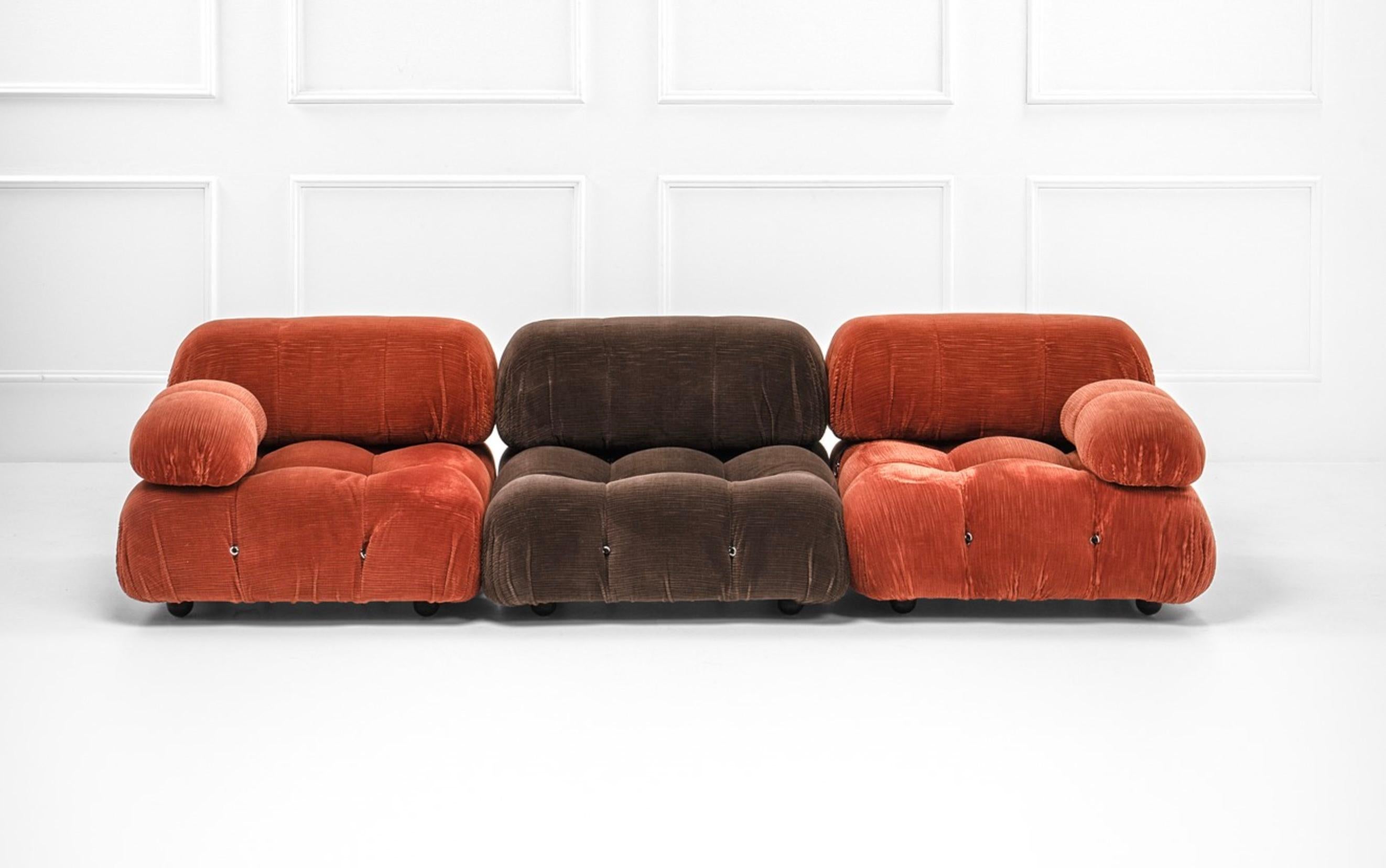 Mario Bellini Sofa „Camaleonda“ „Camaleonda“, Modularer Stuhl, B&B Italia, Mitte des Jahrhunderts, 1970er Jahre (Moderne der Mitte des Jahrhunderts) im Angebot