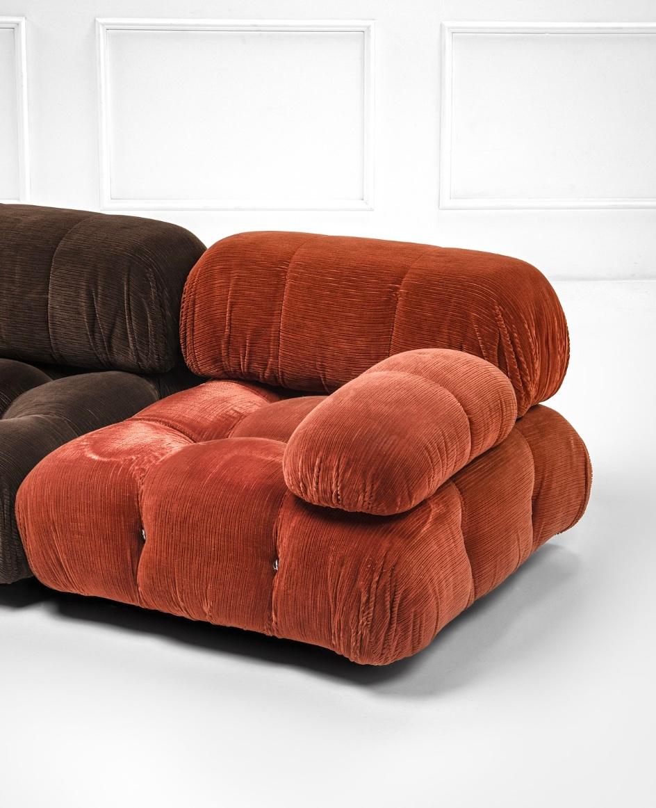 Mario Bellini Sofa „Camaleonda“ „Camaleonda“, Modularer Stuhl, B&B Italia, Mitte des Jahrhunderts, 1970er Jahre (Italienisch) im Angebot