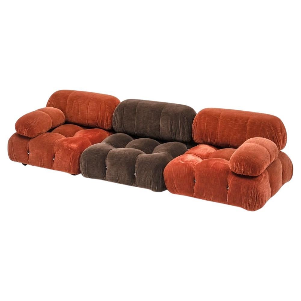 Mario Bellini "Camaleonda" Sofa, 1970s Mid Century Modular Chair B&B Italia