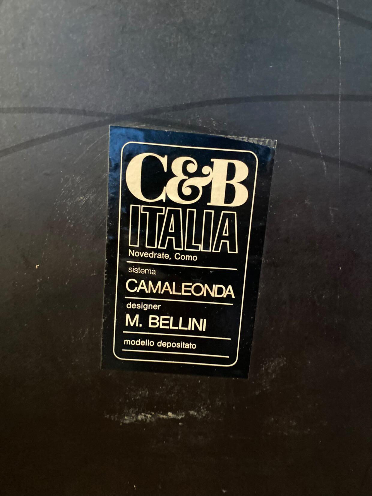 Mario Bellini 'Camaleonda' Sofa , C&B Italia, 1970s, set of 3 For Sale 2