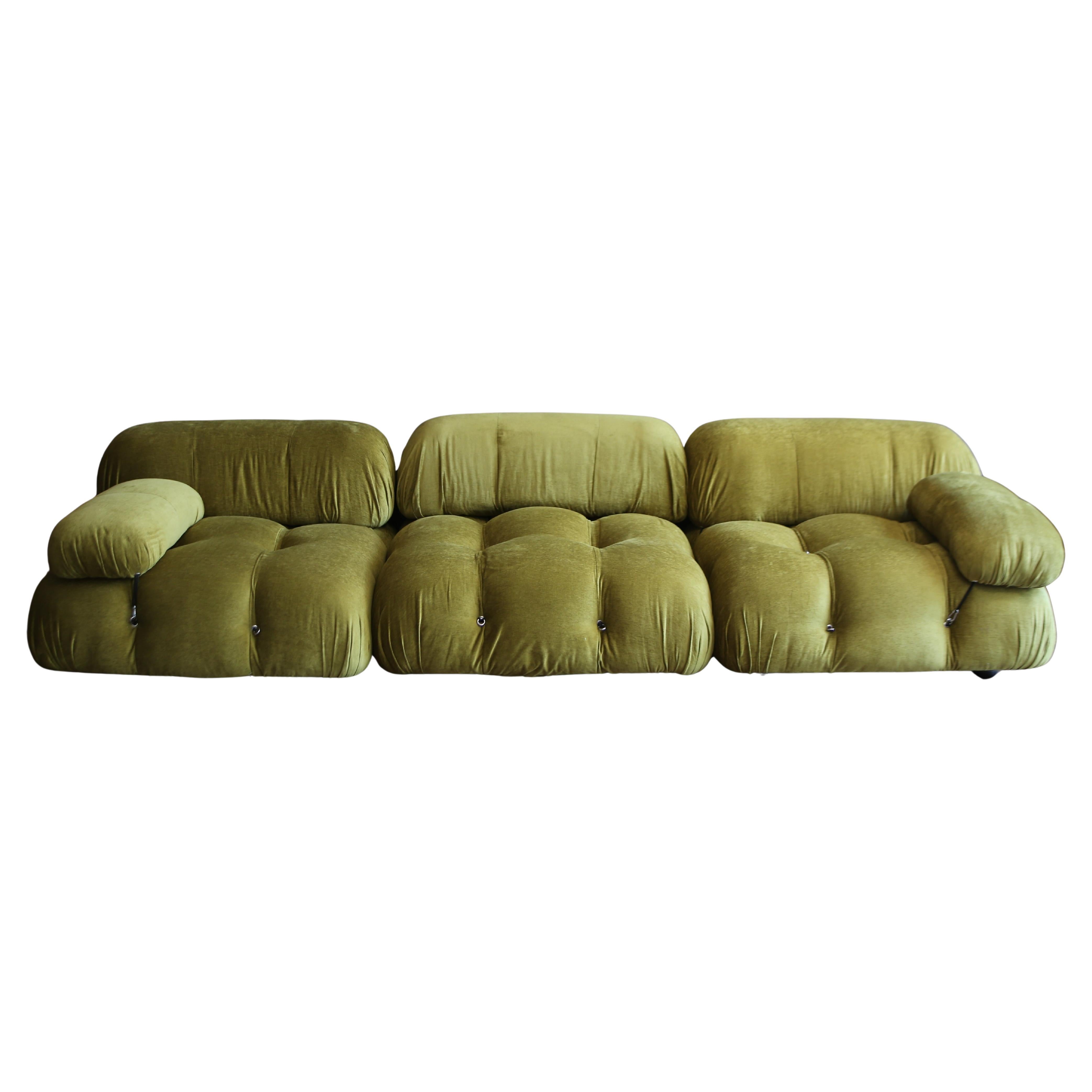Mario Bellini 'Camaleonda' Sofa , C&B Italia, 1970s, set of 3