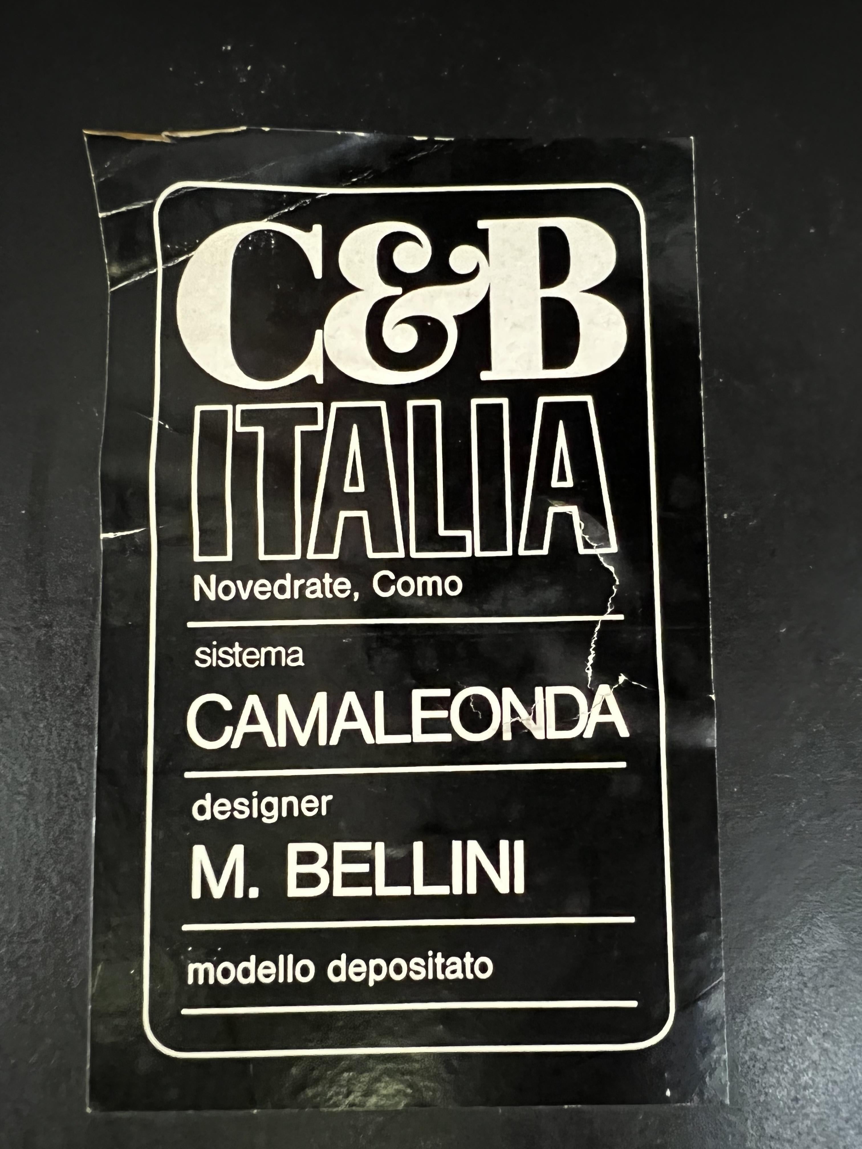 Mario Bellini ''Camaleonda'' Sofa, First Edition for C&B, 1960s 2