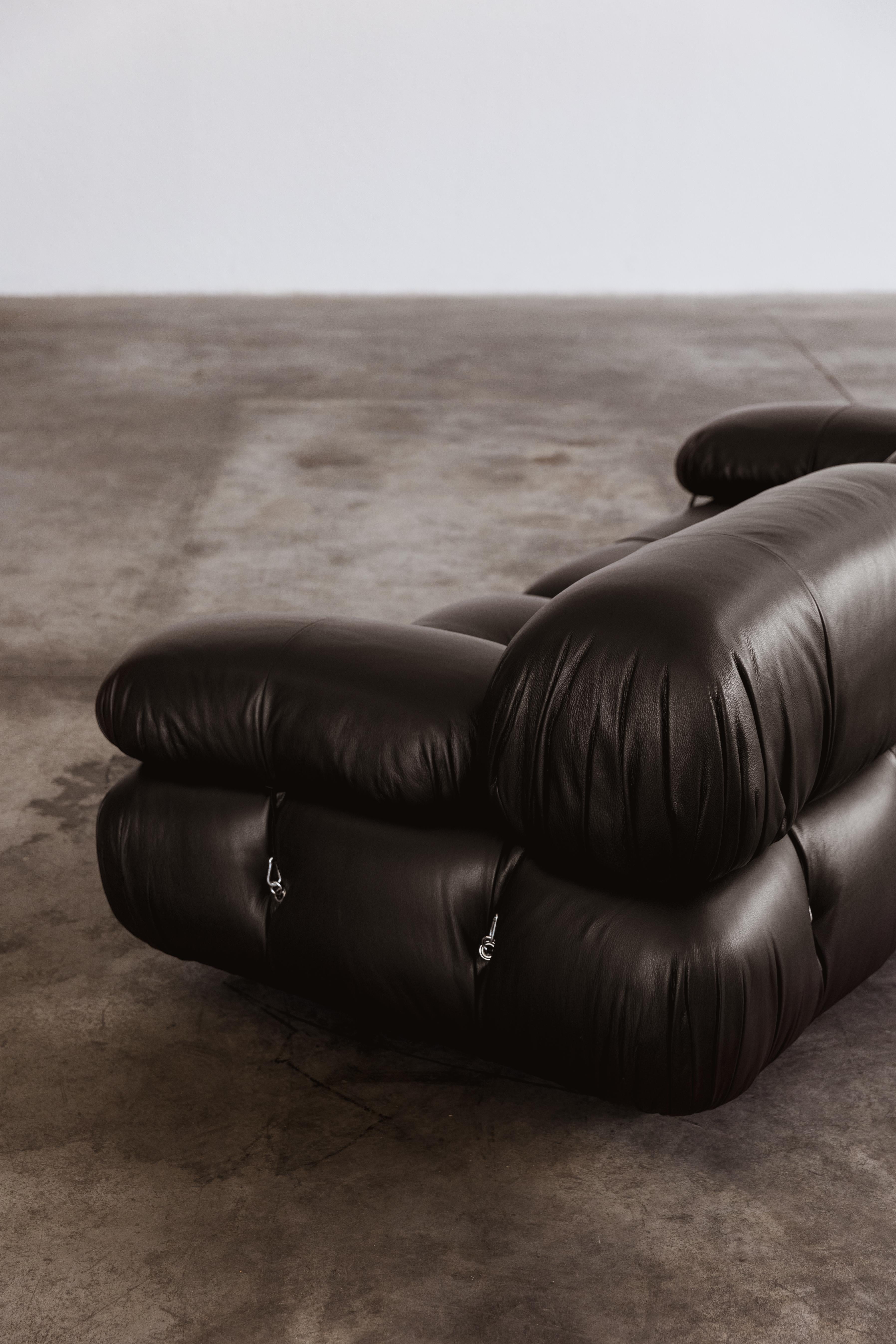 mario bellini sofa black