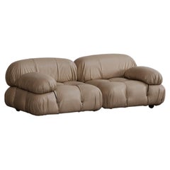 Mario Bellini "Camaleonda" Sofa für B&B Italia, Champagne, 1970, 2er Set