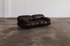 Mario Bellini “Camaleonda” Sofa for B&B Italia, Dark Brown, 1970, Set of 2