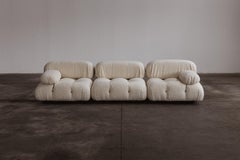 Mario Bellini "Camaleonda" Sofa for B&B Italia, Wool Bouclé, 1970, Set of 3