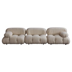Sofá "Camaleonda" de Mario Bellini para B&B Italia, Bouclé de lana, 1970, Lote de 3 unidades