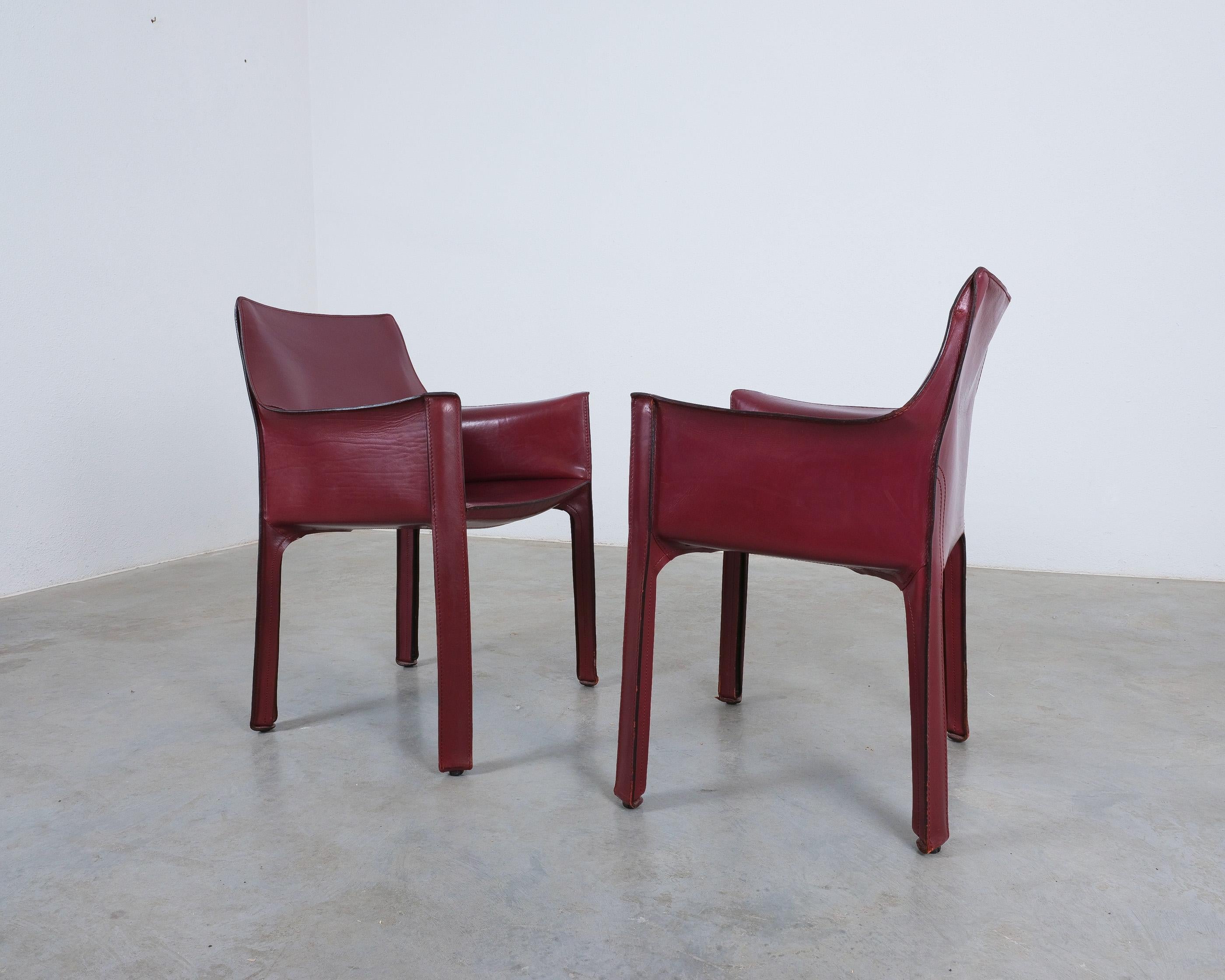 cassina cab dining chair