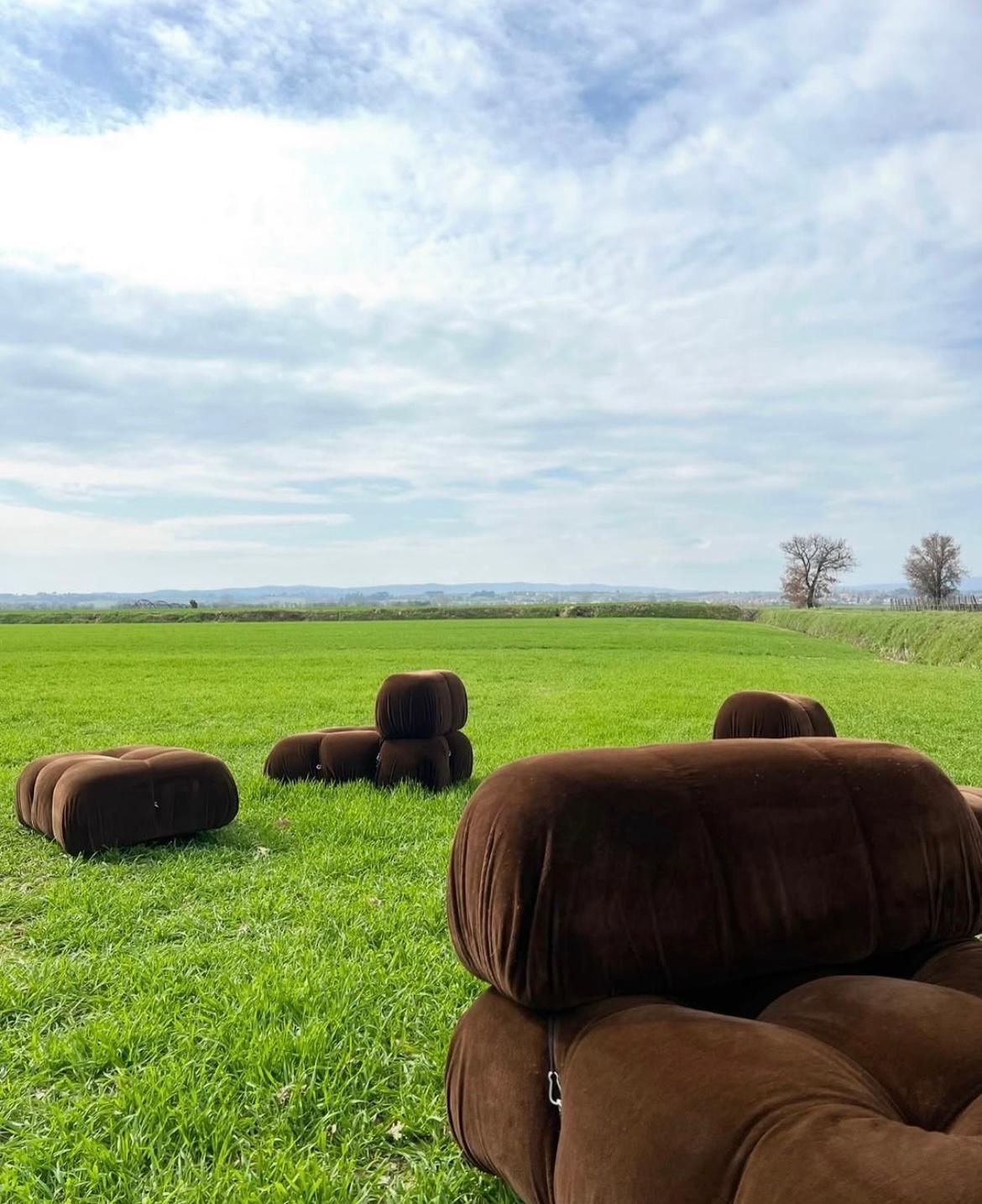 Mario Bellini C&B 1st Edition Camaleonda Four-Piece Sofa, 1970 For Sale 5