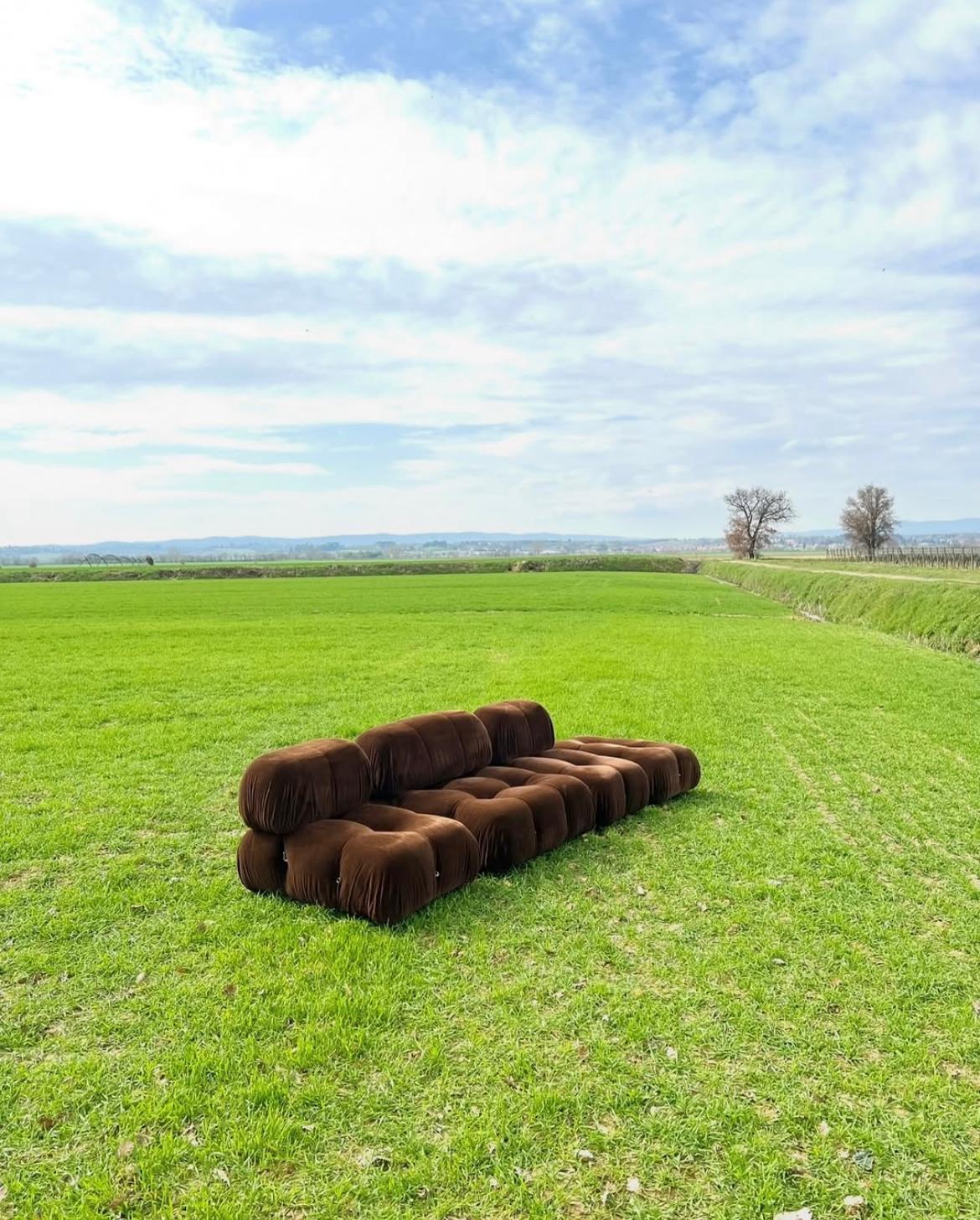 Mario Bellini C&B 1st Edition Camaleonda Four-Piece Sofa, 1970 For Sale 2