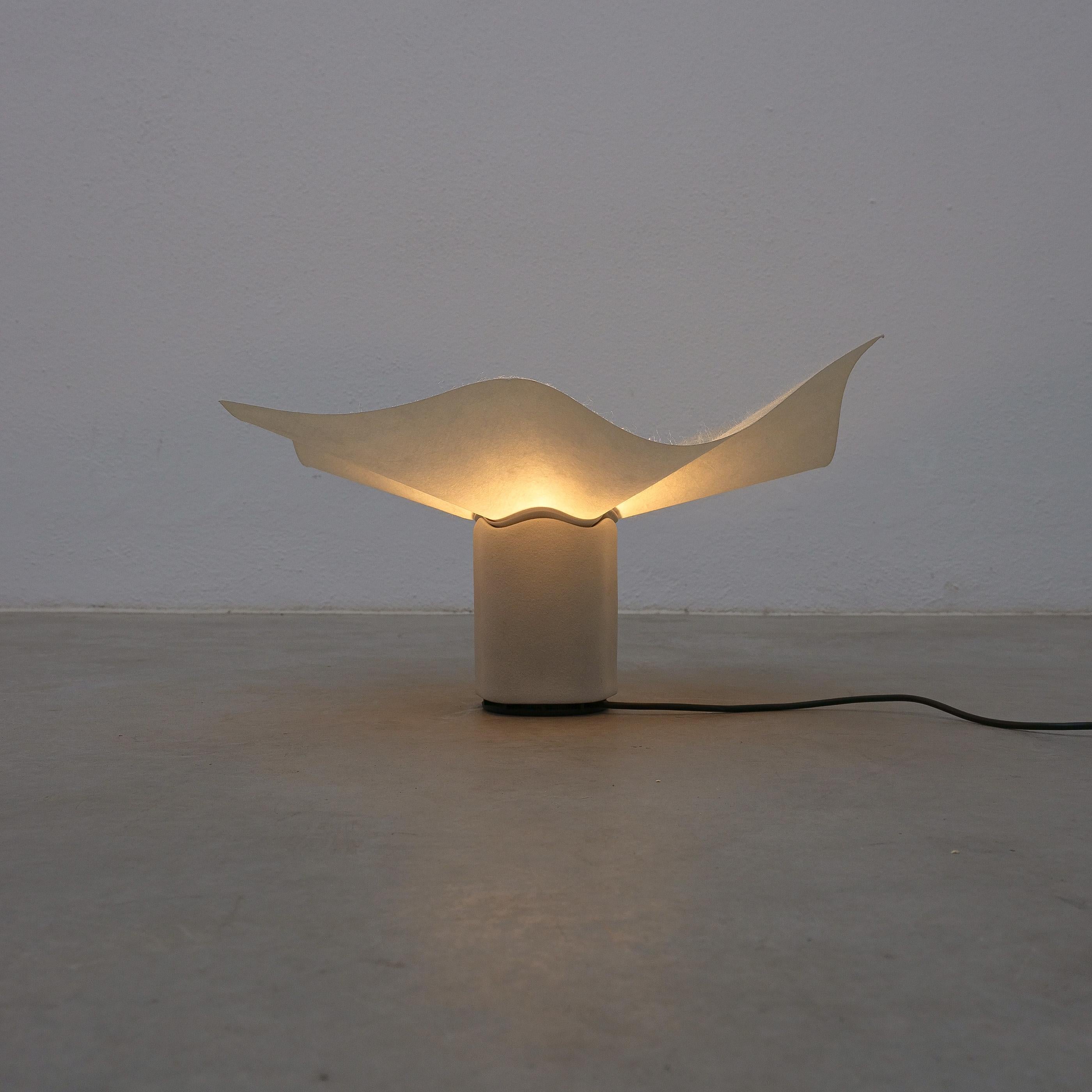 Mario Bellini Ceramic Table Lamp Area 50 by Artemide, Italy, 1976 For Sale 4