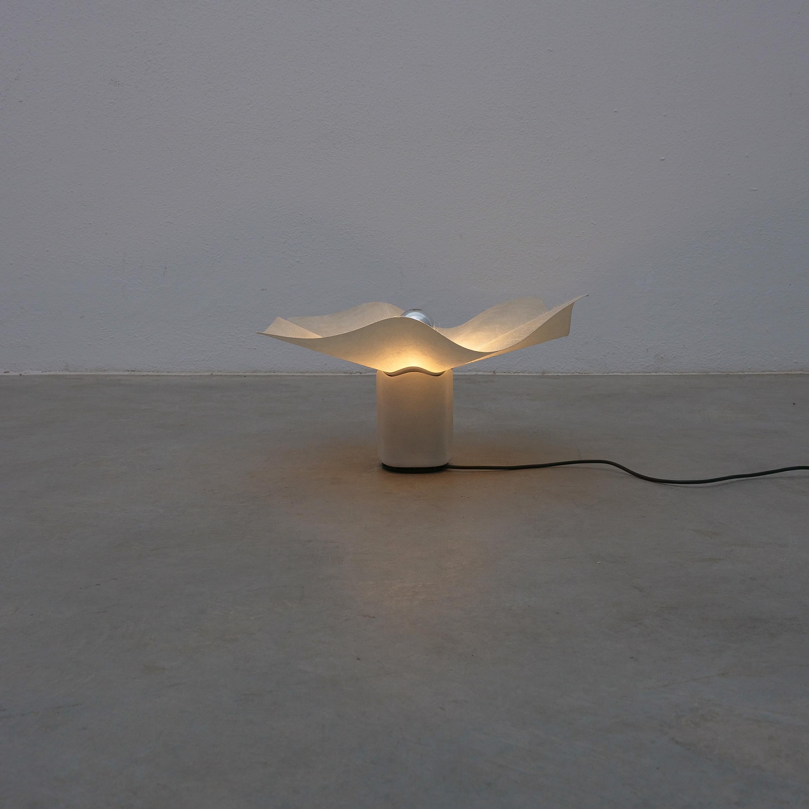 Mid-Century Modern Lampe de table en céramique Mario Bellini Area 50 par Artemide, Italie, 1976 en vente
