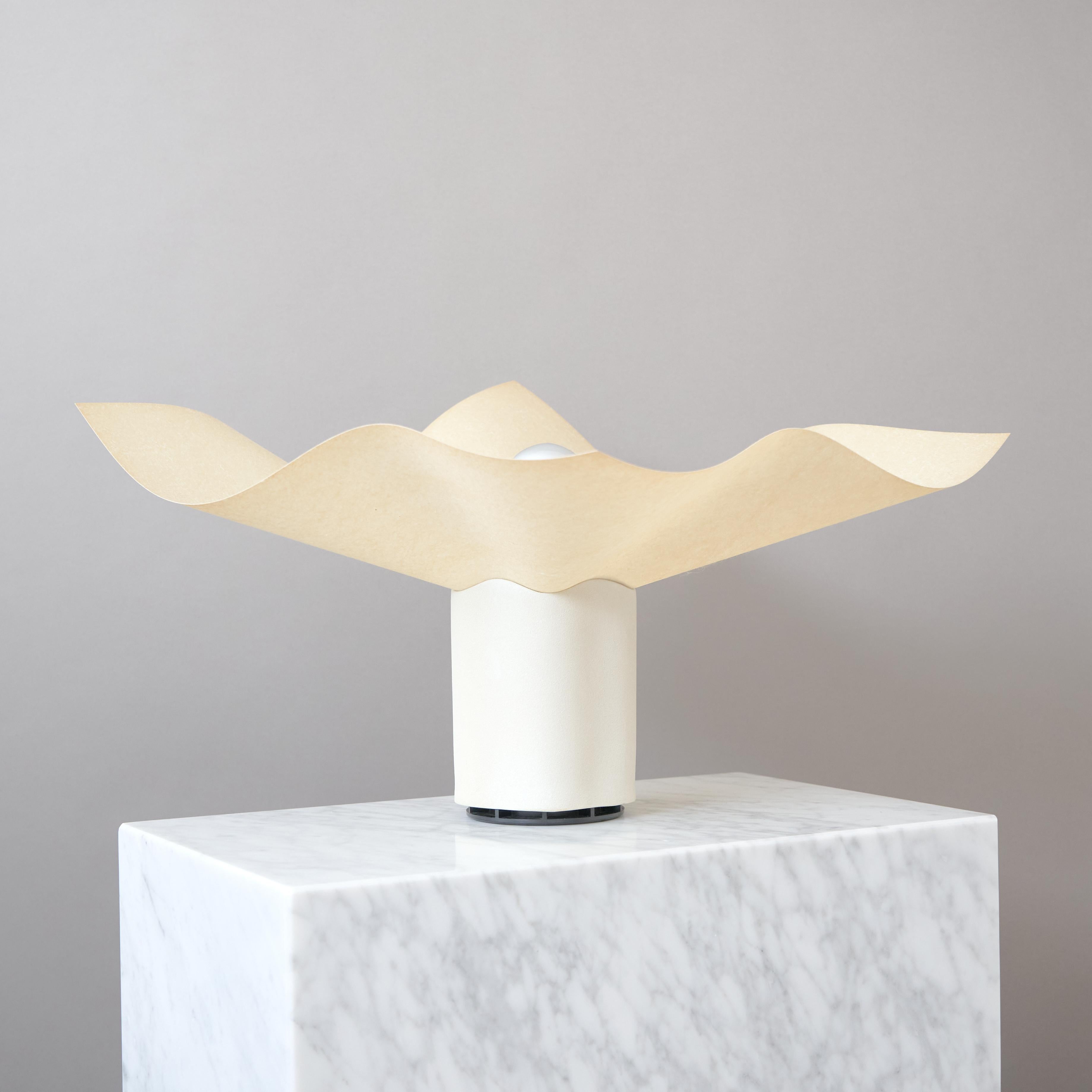 Italian Mario Bellini Ceramic Table Lamp 'Area' by Artemide, Italy, 1974 For Sale