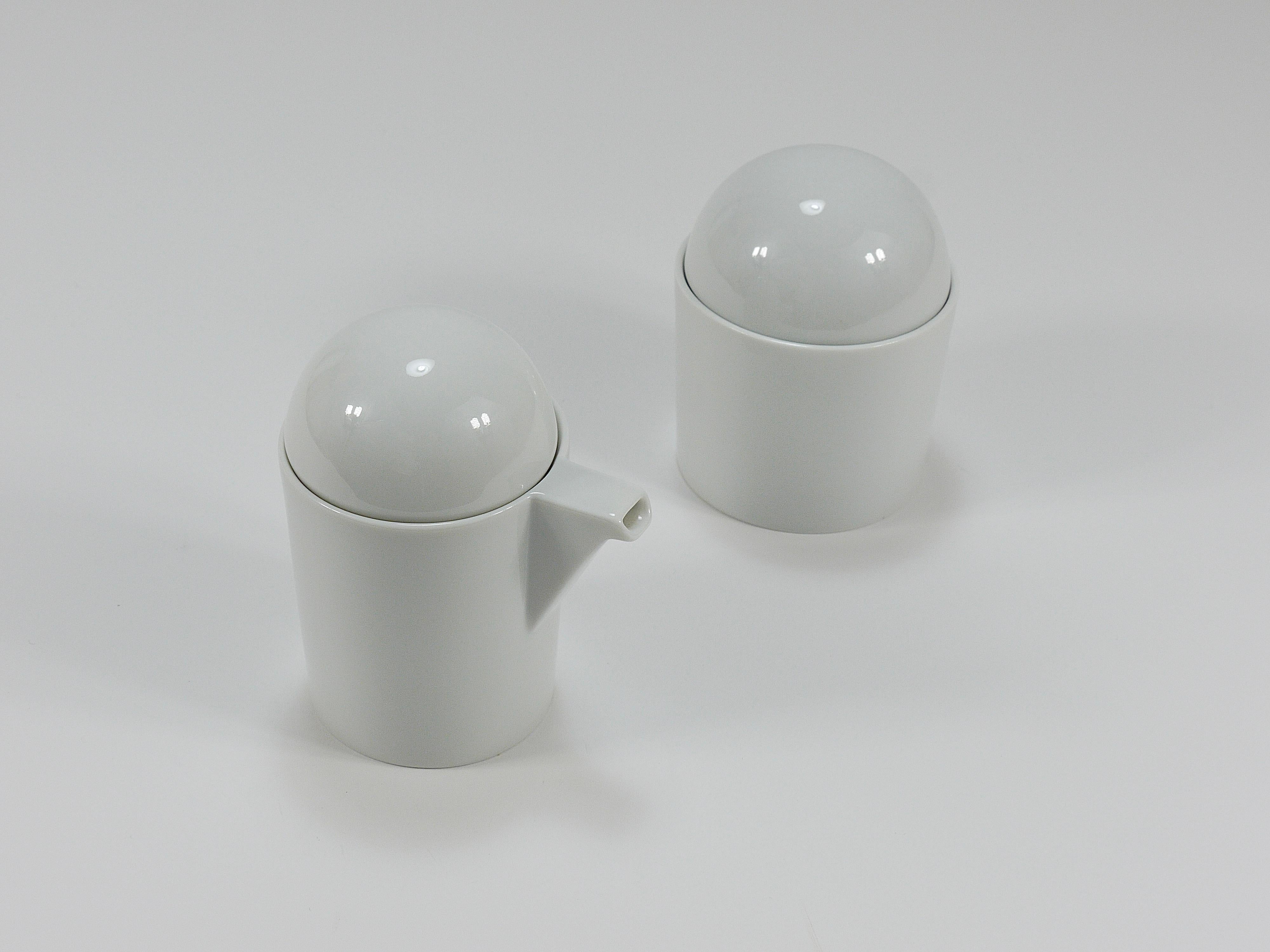 Mario Bellini Cupola Postmoderne Zuckerschale & Milchkännchen von Rosenthal studio-line im Angebot 4