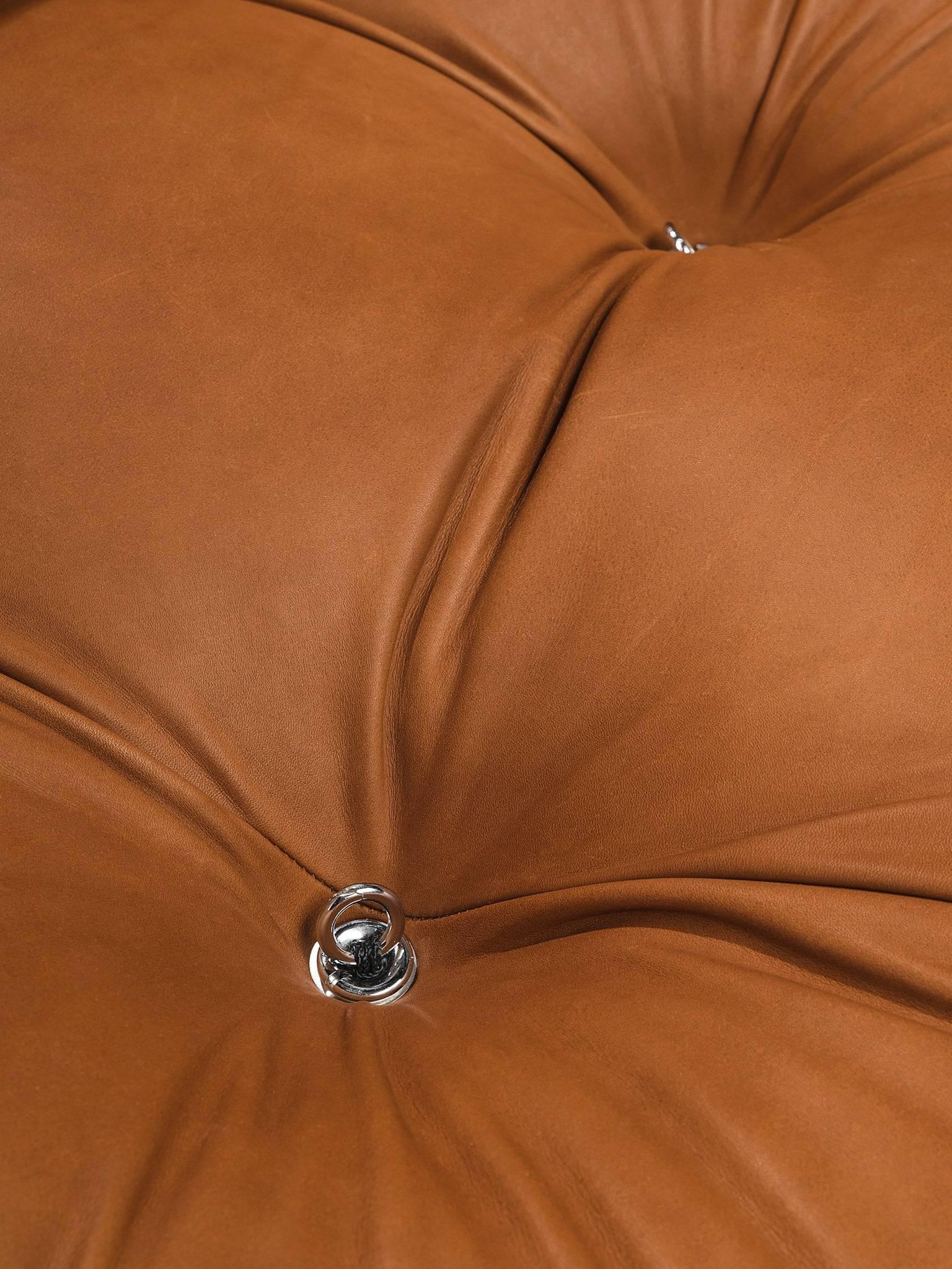 Mario Bellini Customizable 'Camaleonda' Modular Leather Sofa In Good Condition In Waalwijk, NL