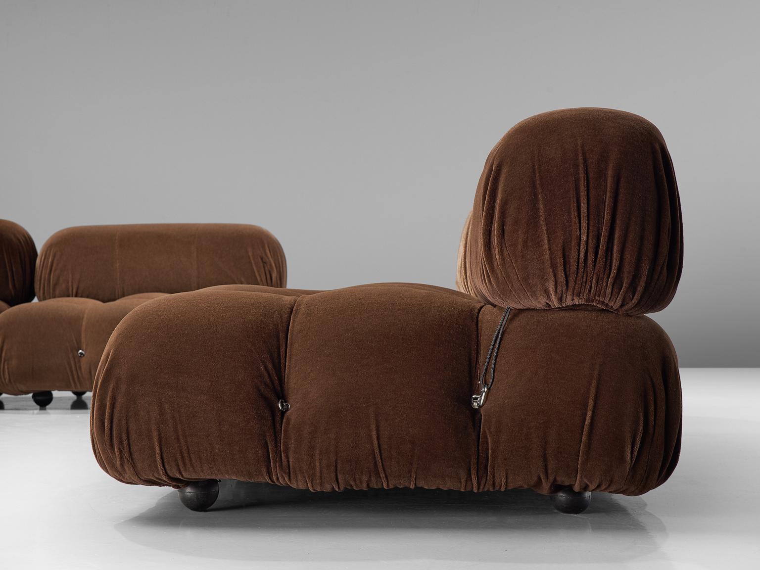Mario Bellini Customizable 'Camaleonda' Sofa in Original Fabric In Good Condition In Waalwijk, NL