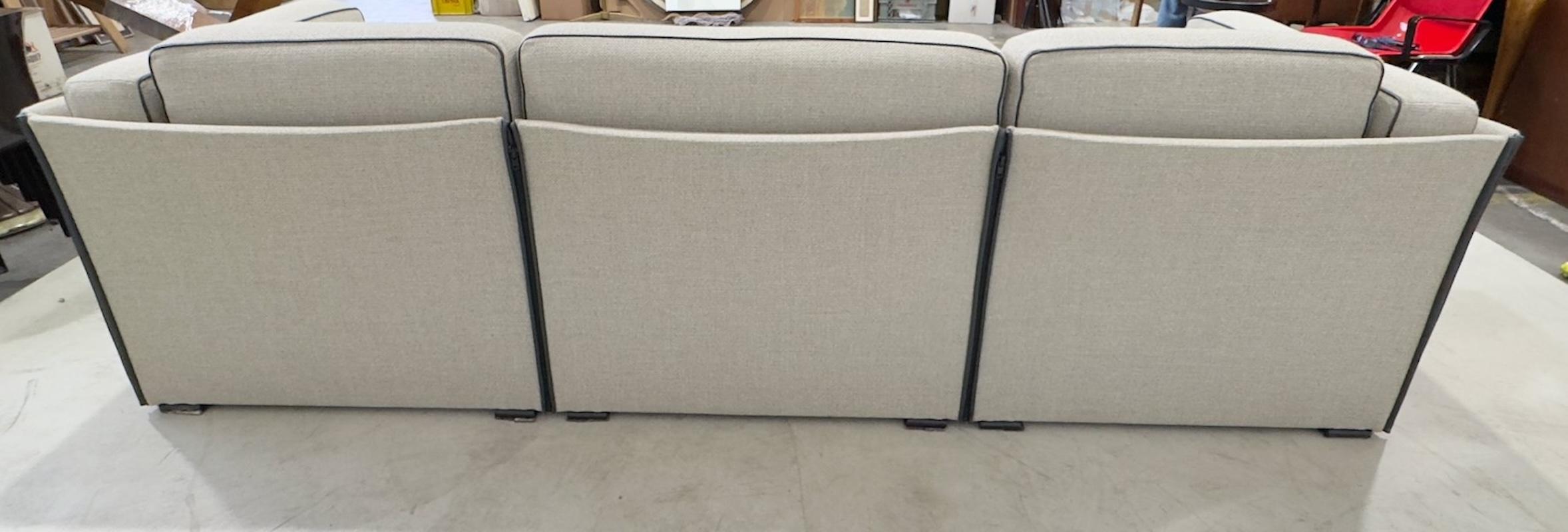 Late 20th Century Mario Bellini, Duc-Duc three-seater sofa For Sale