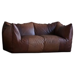 Used Mario Bellini, Early "Le Bambole" Sofa in Leather, Mid Century Modern, 1972