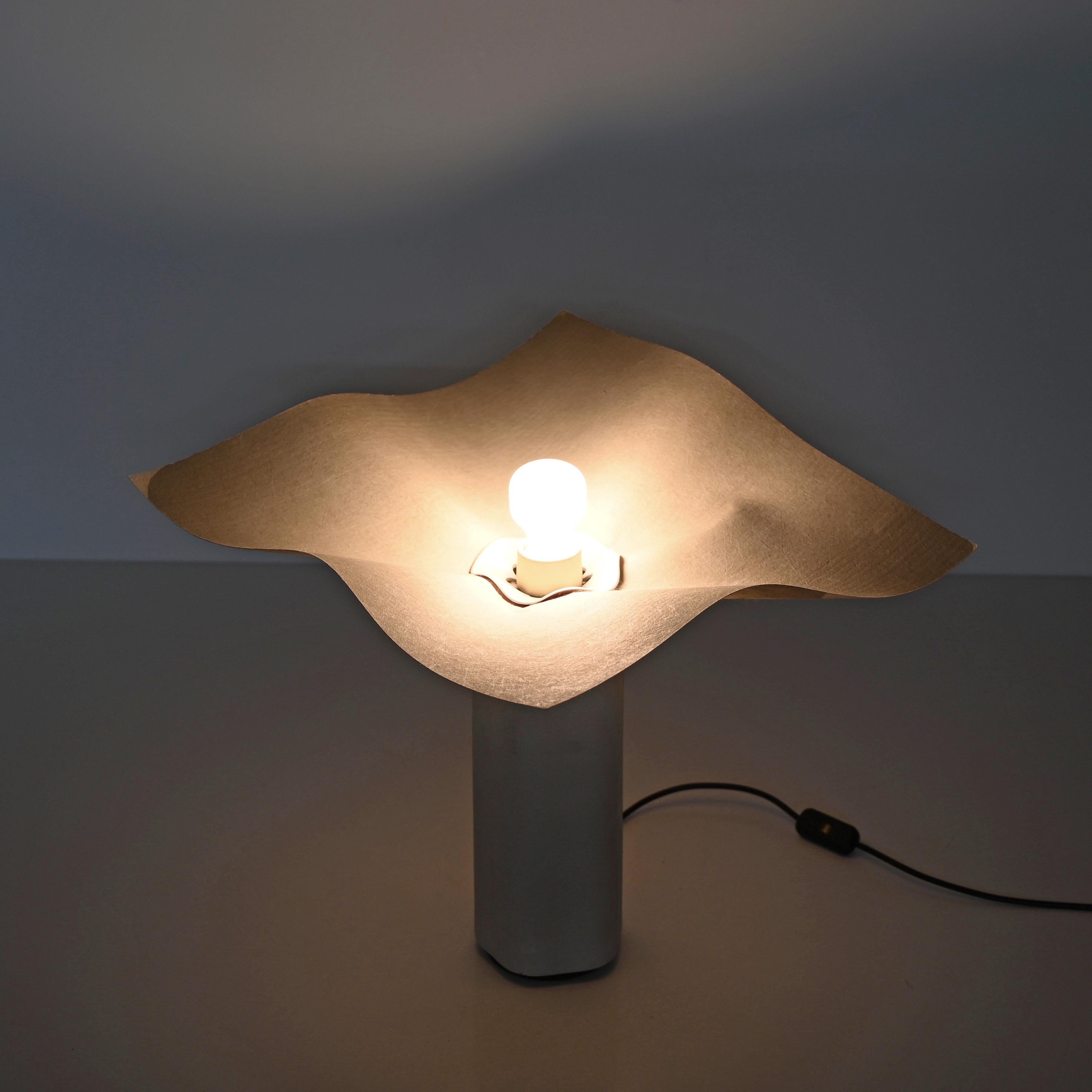 Mario Bellini for Artemide “Area 40” Large Table Lamp Signed, Italy, 1976 For Sale 5
