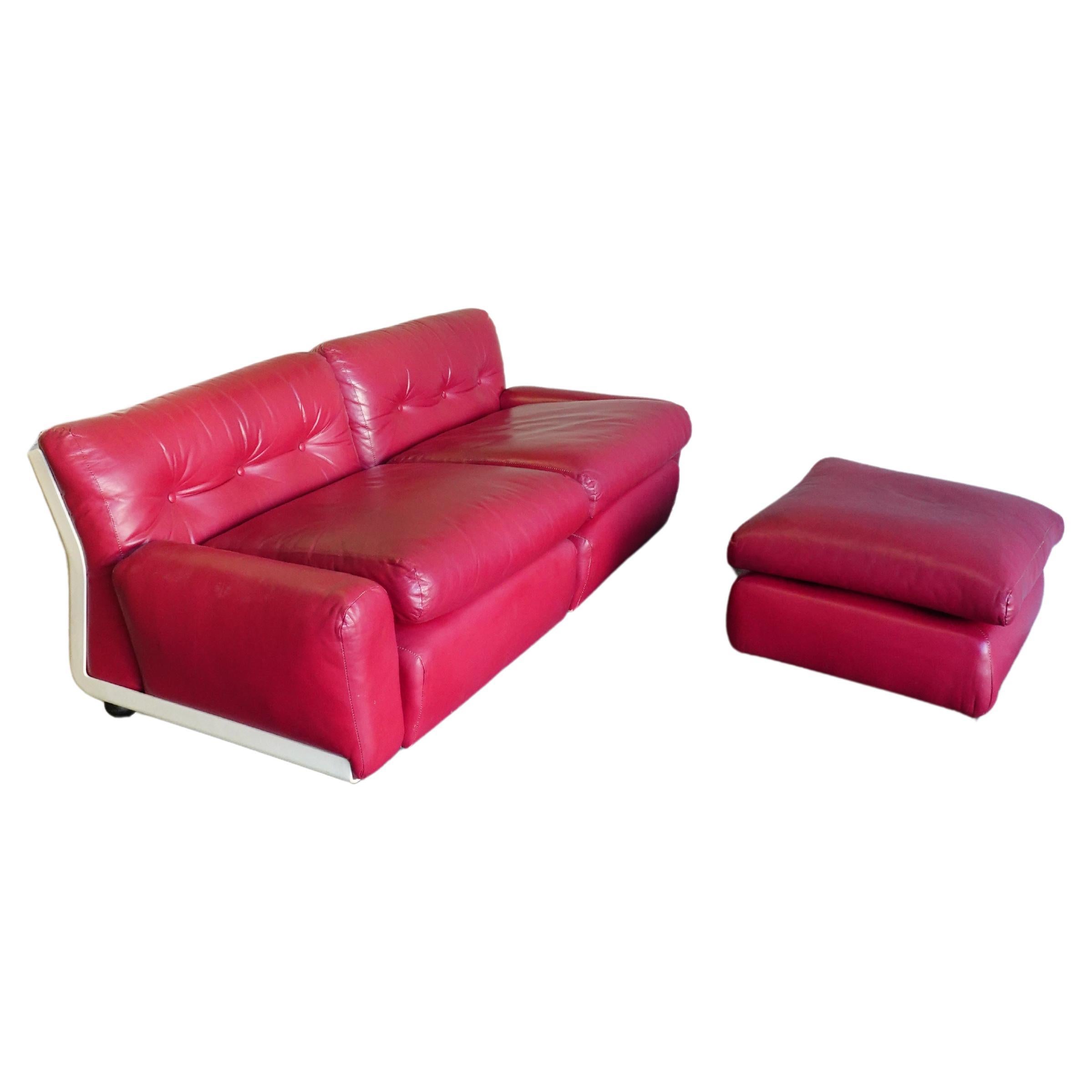 Mario Bellini for B&B Italia Amanta Sectional Sofa/Lounge Chairs, 1973 For Sale