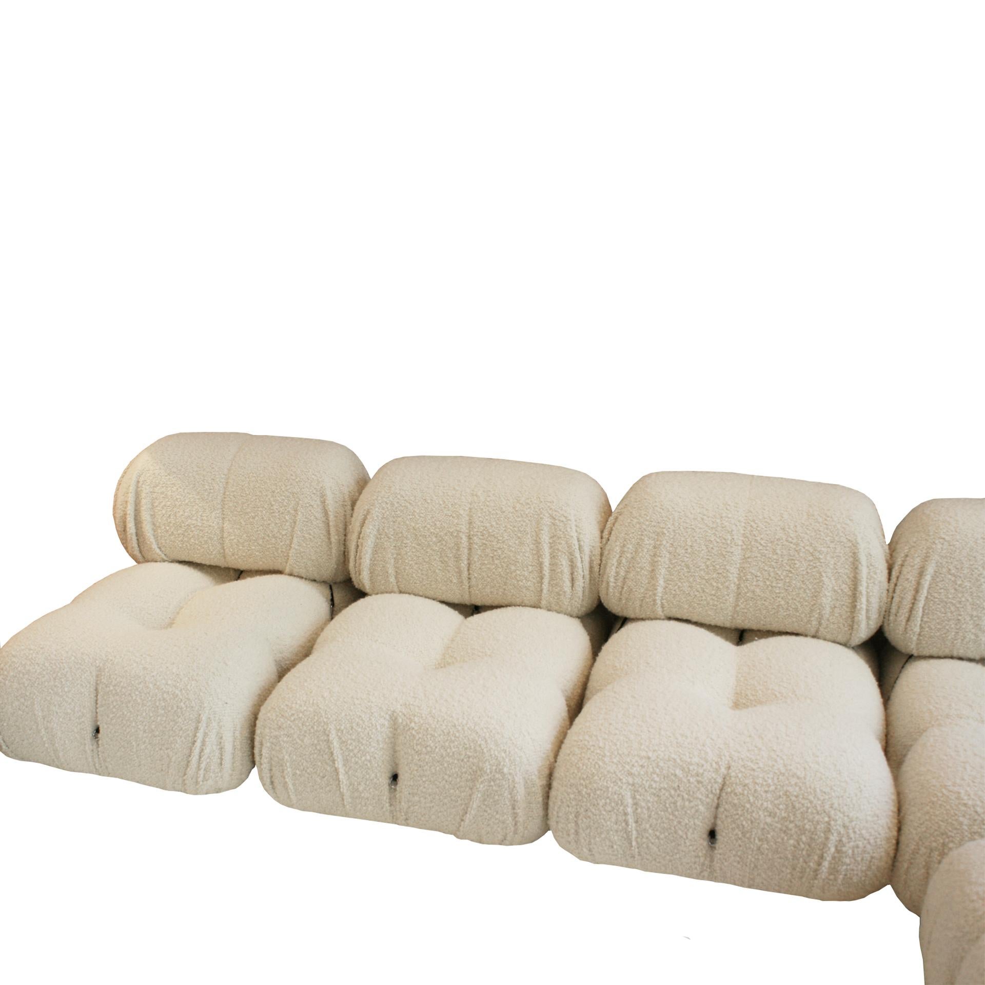 mario bellini camaleonda sofa white set