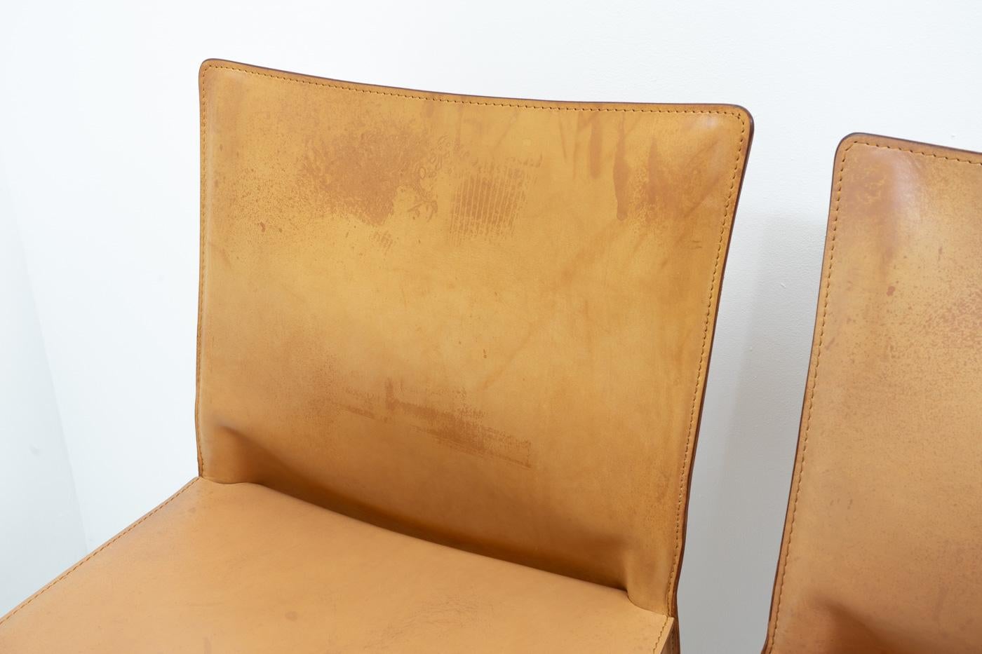Mario Bellini per Cassina CAB 412, Set di quattro, anni '90 in vendita 4