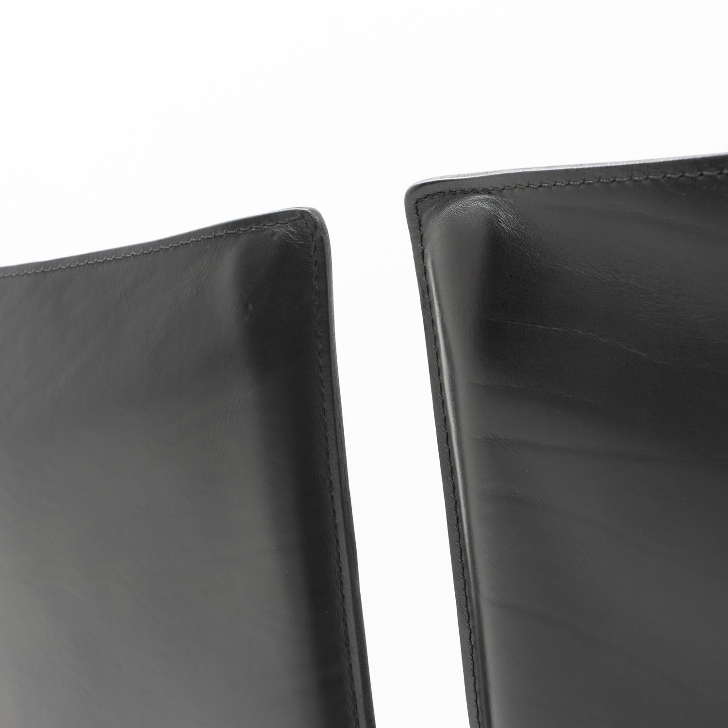 Mario Bellini per Cassina CAB 412, Set di quattro, anni '90 in vendita 4
